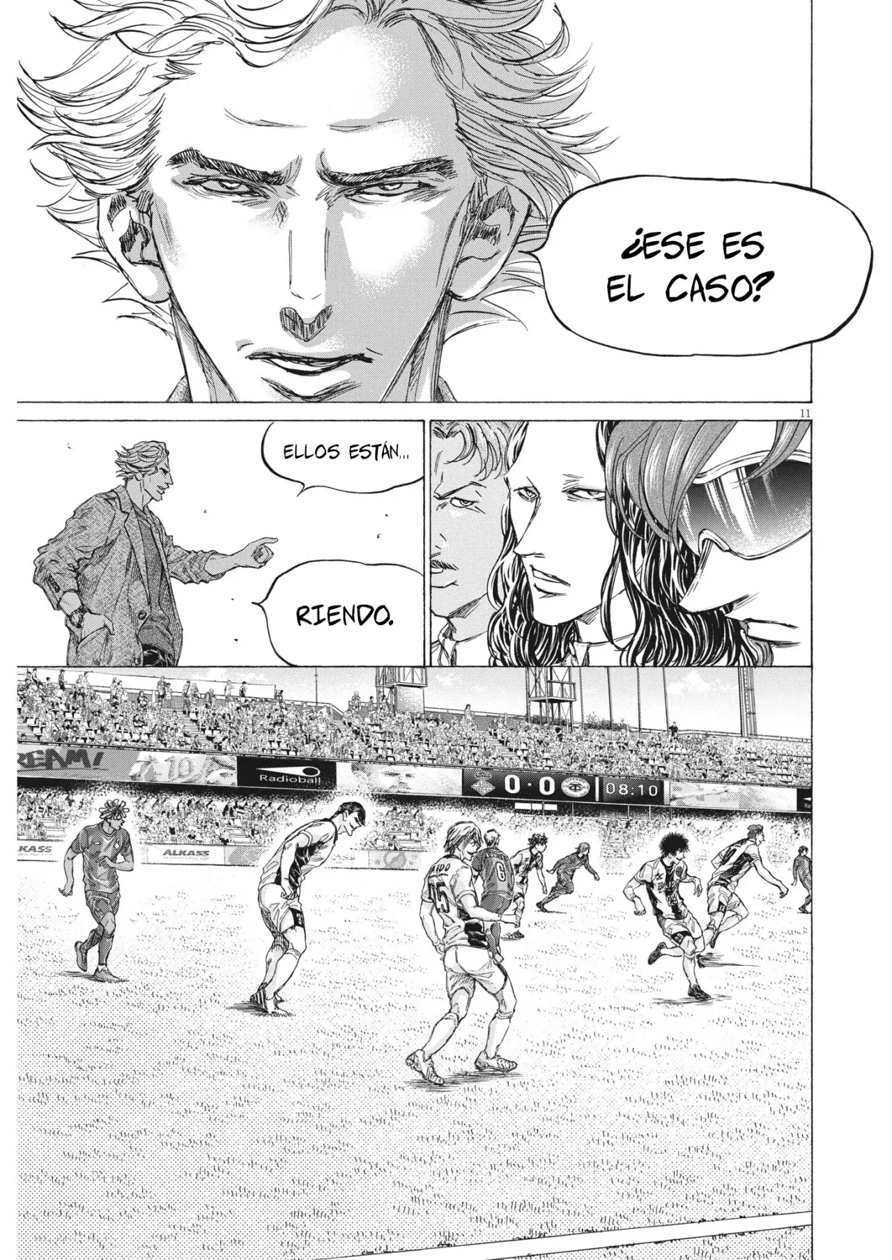 Ao ashi capítulo 349, página 12