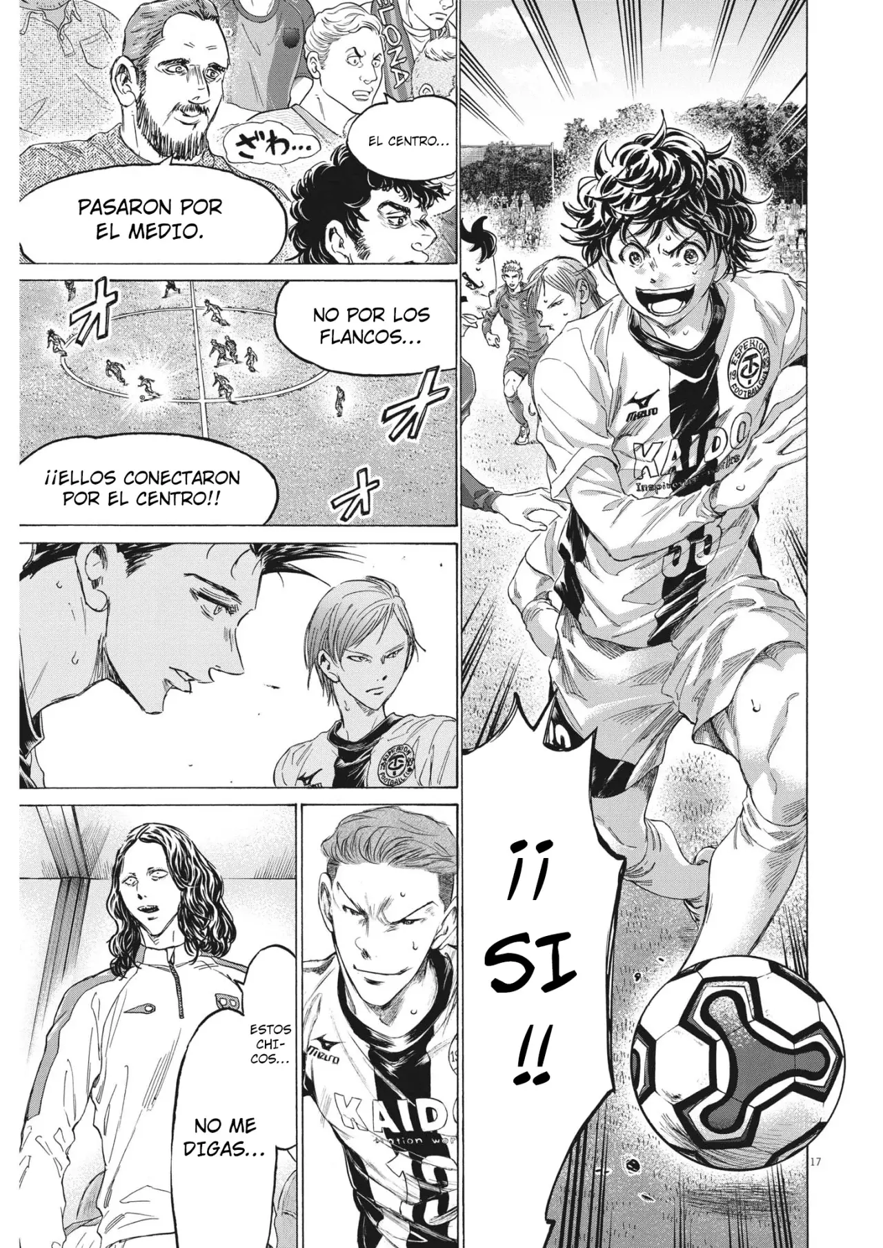 Ao ashi capítulo 349, página 18