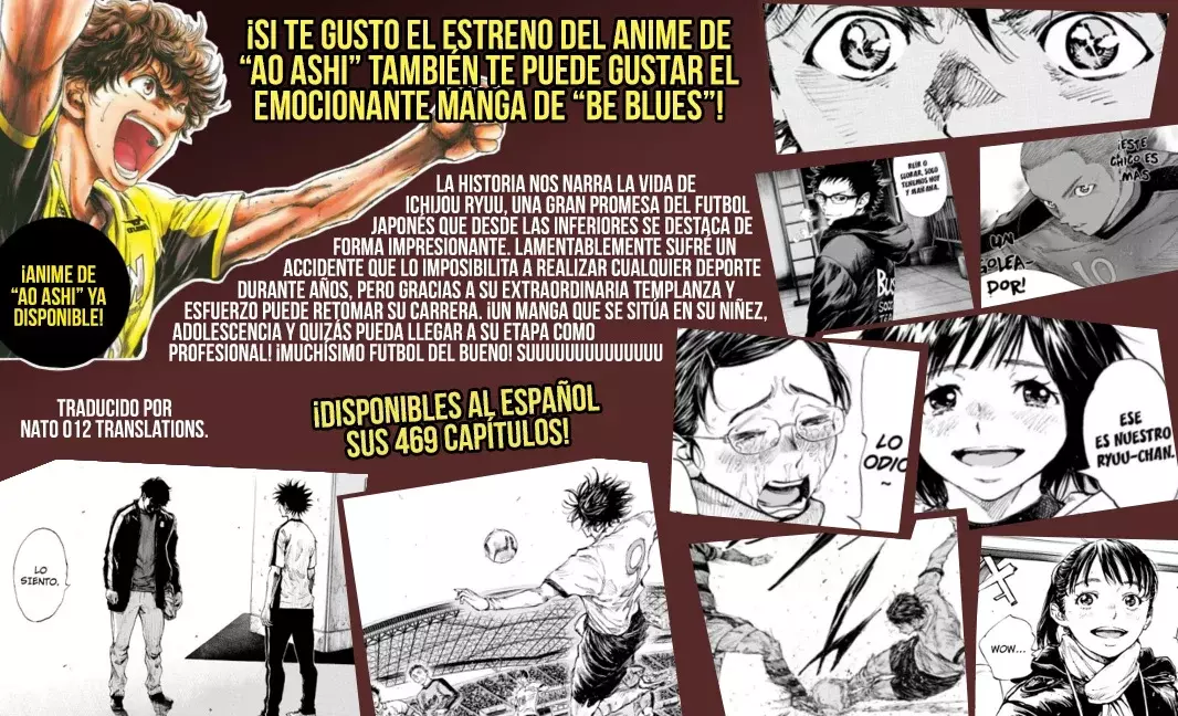 Ao ashi capítulo 349, página 20