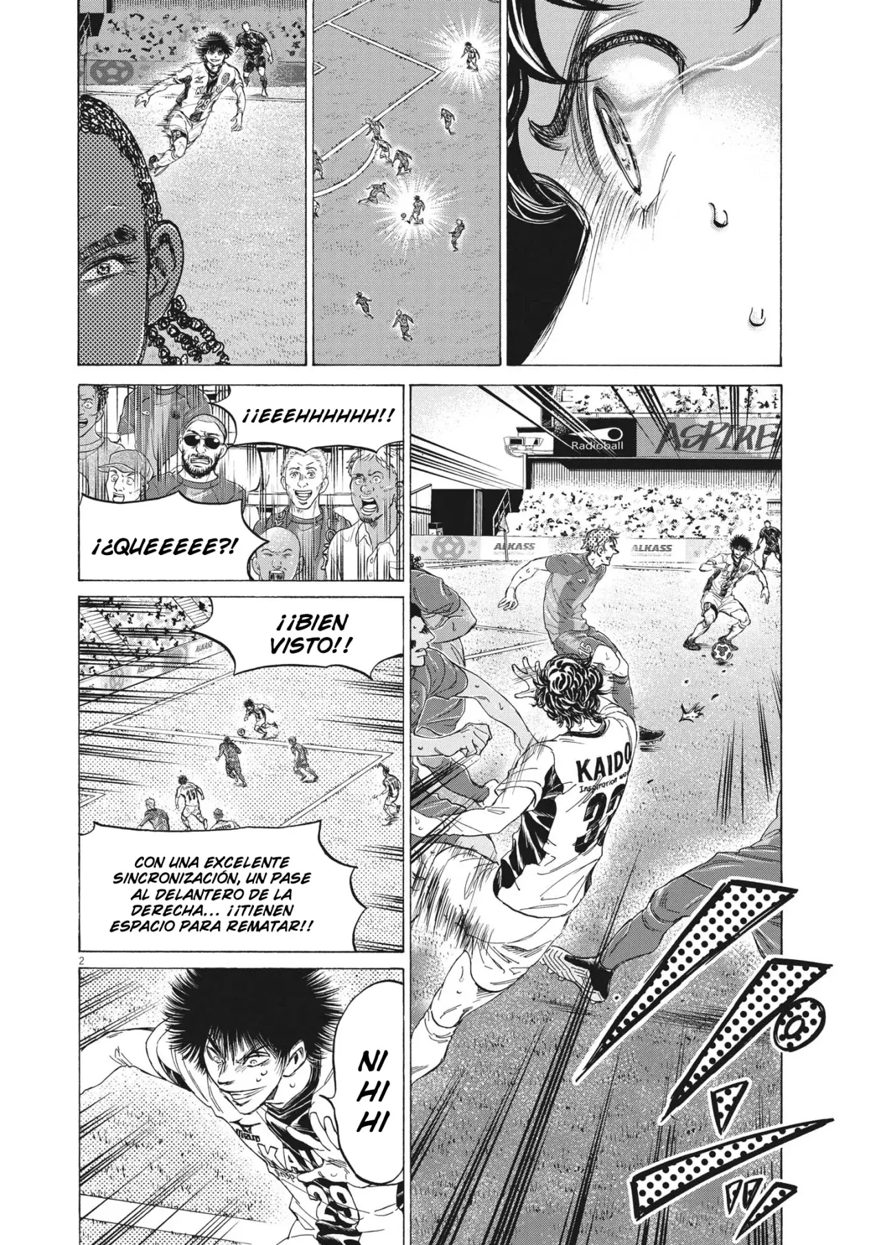 Ao ashi capítulo 351, página 3