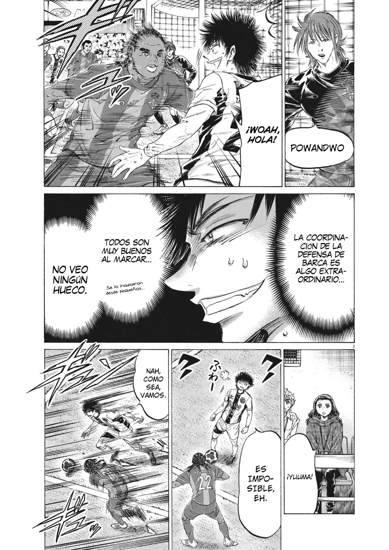Ao ashi capítulo 351, página 4