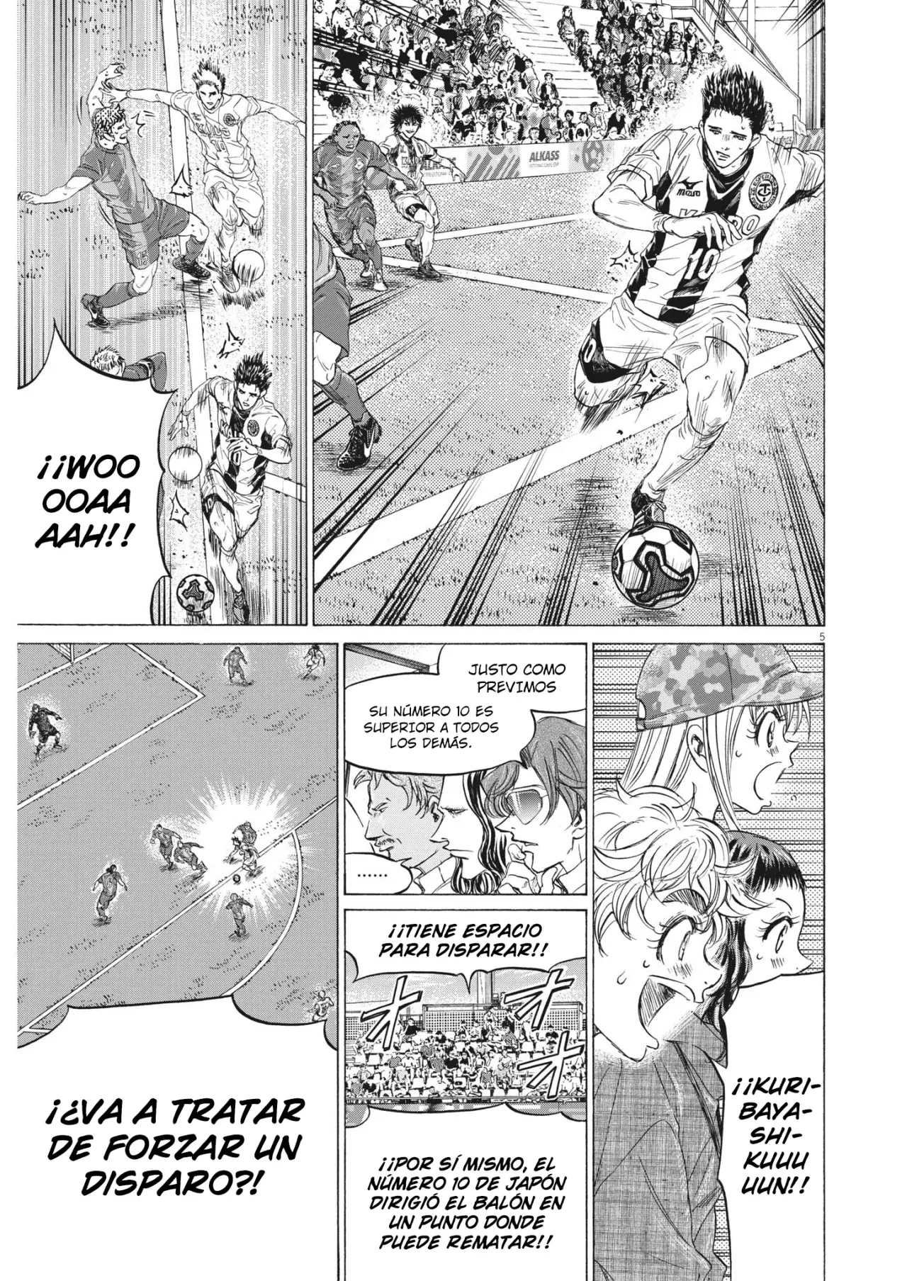 Ao ashi capítulo 351, página 6