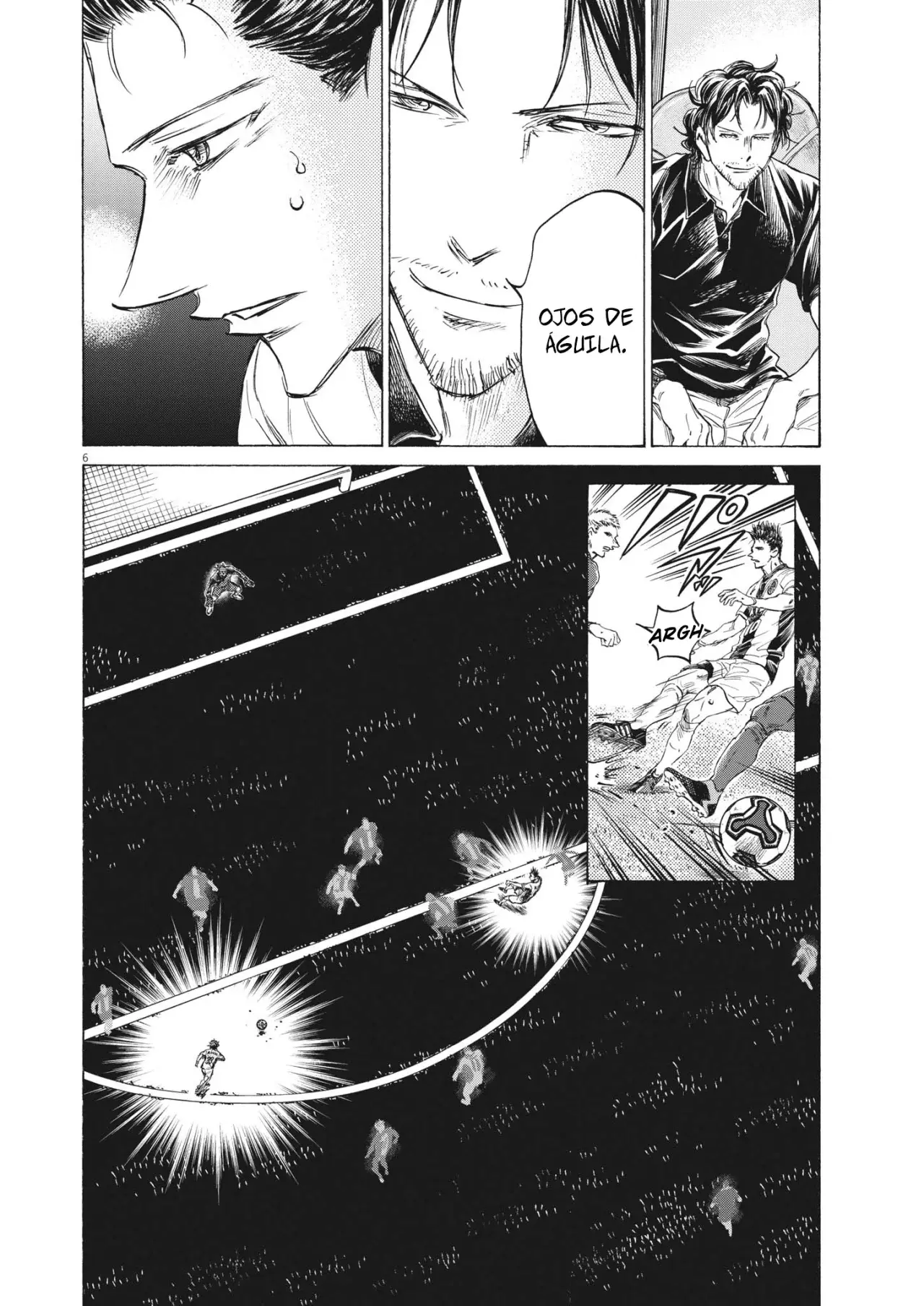 Ao ashi capítulo 351, página 7