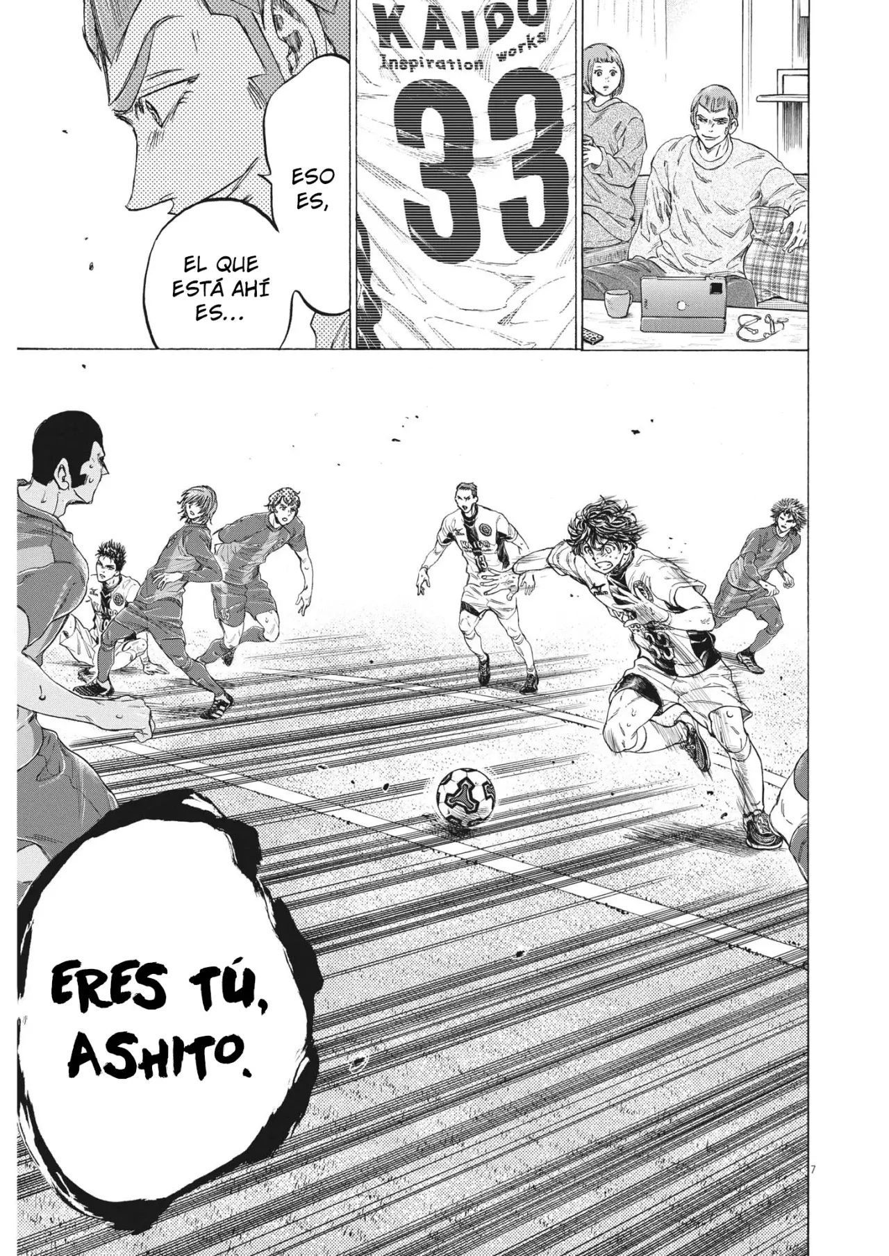 Ao ashi capítulo 351, página 8