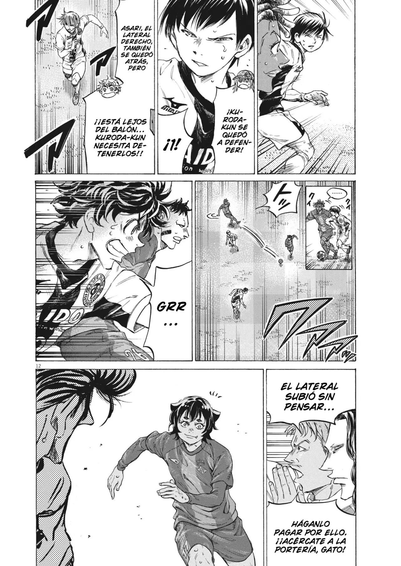 Ao ashi capítulo 351, página 13