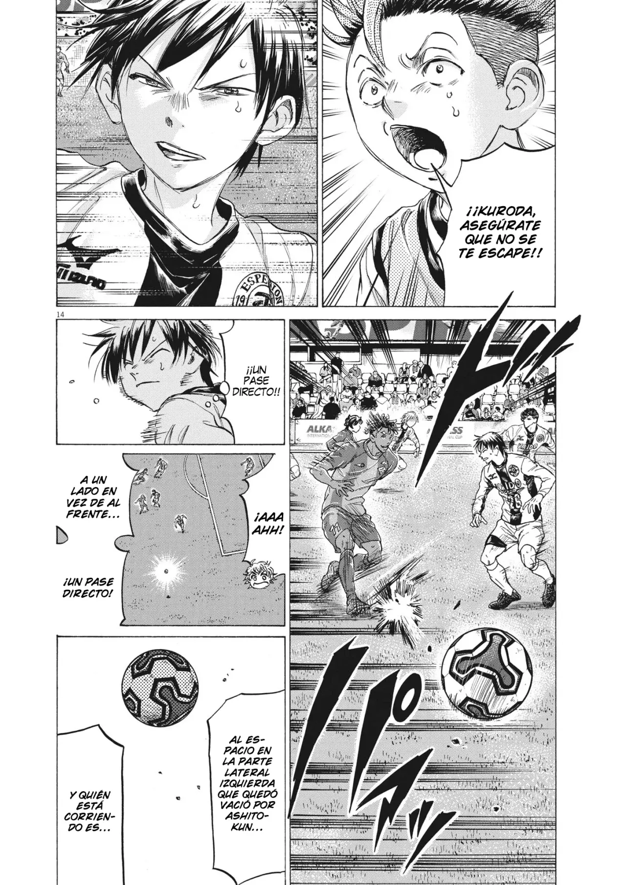 Ao ashi capítulo 351, página 15