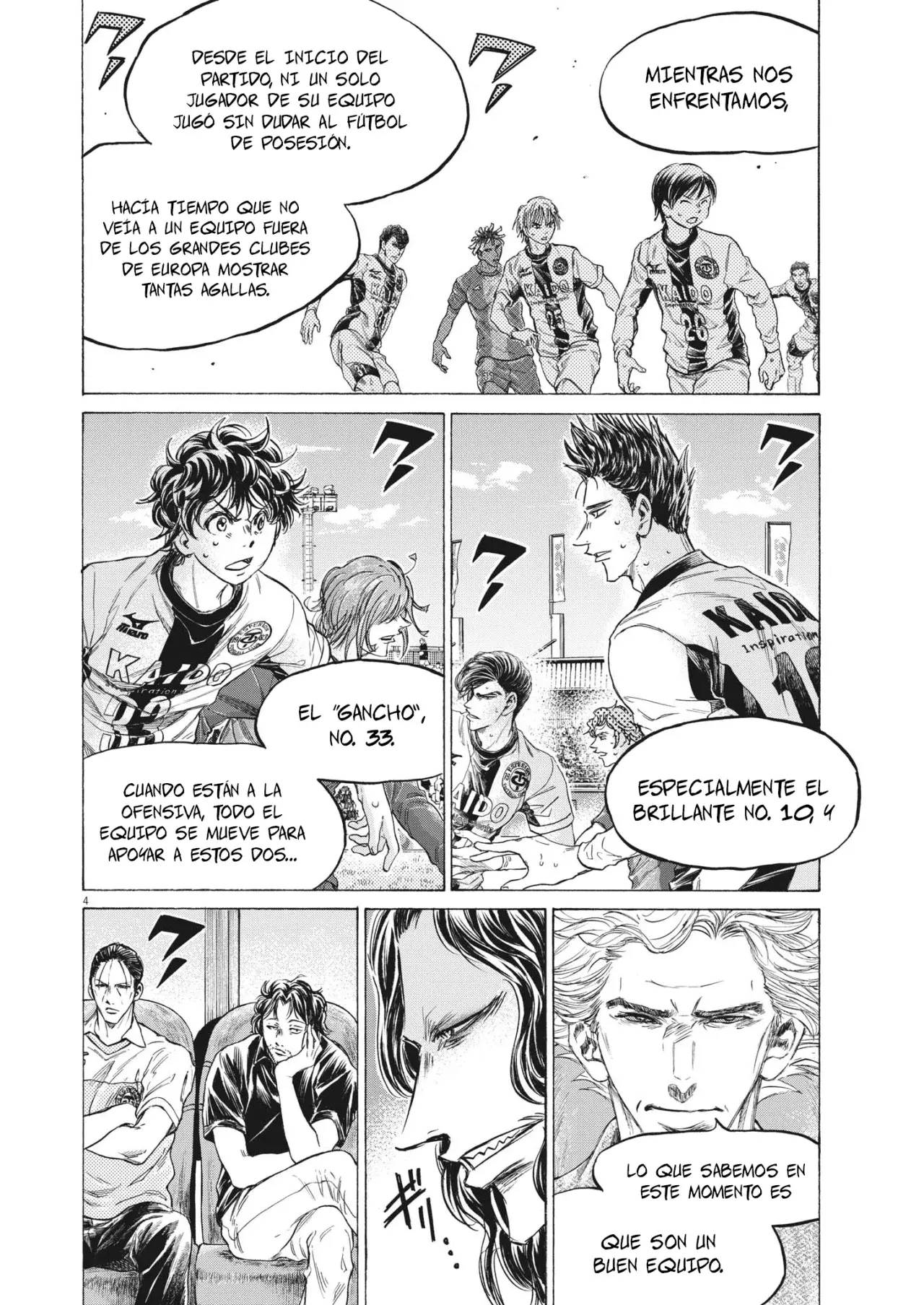 Ao ashi capítulo 352, página 5
