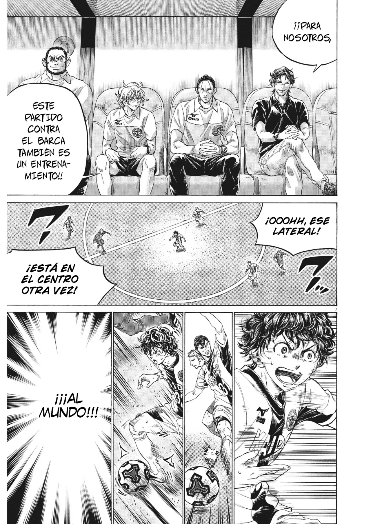 Ao ashi capítulo 352, página 8