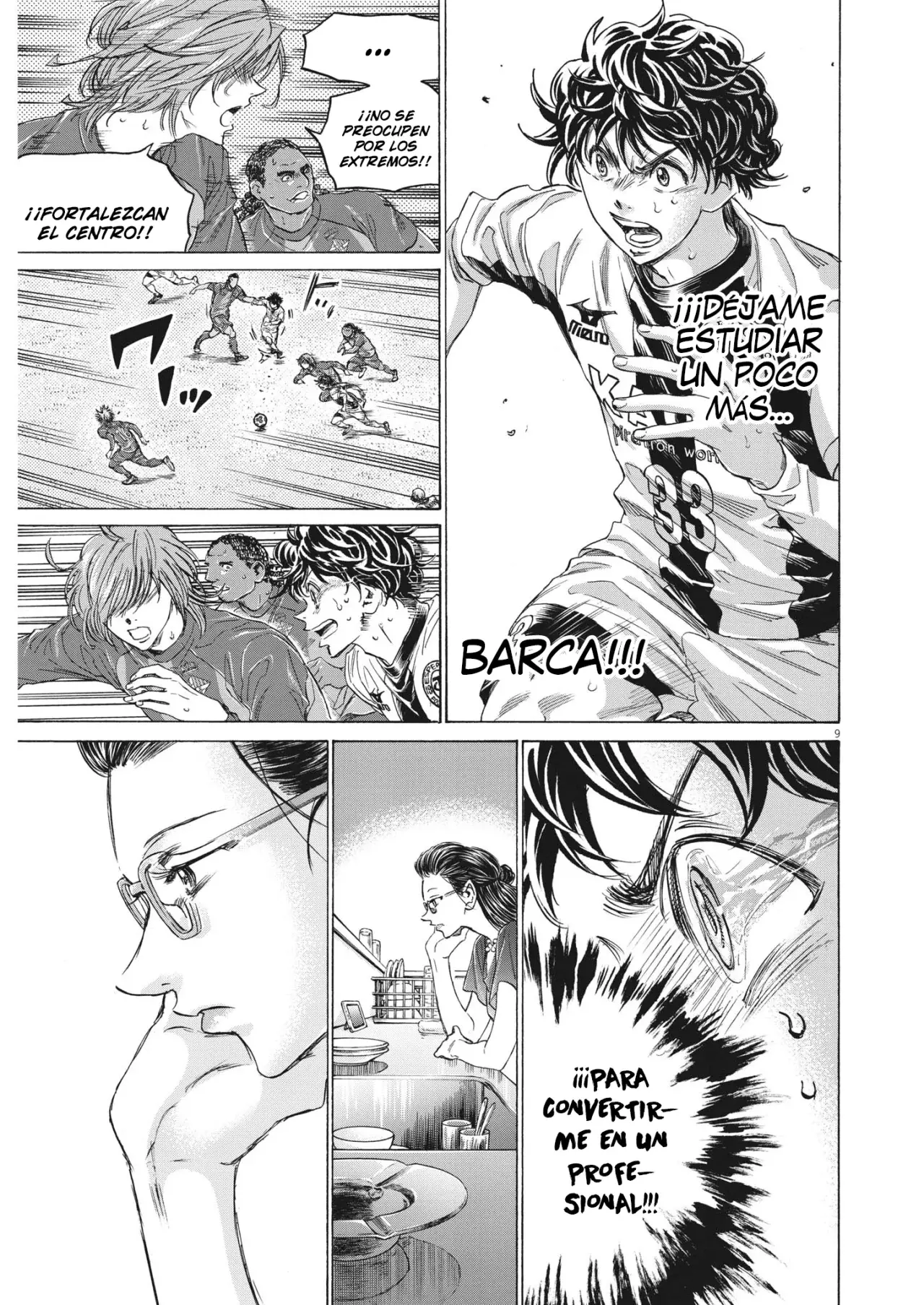 Ao ashi capítulo 352, página 10