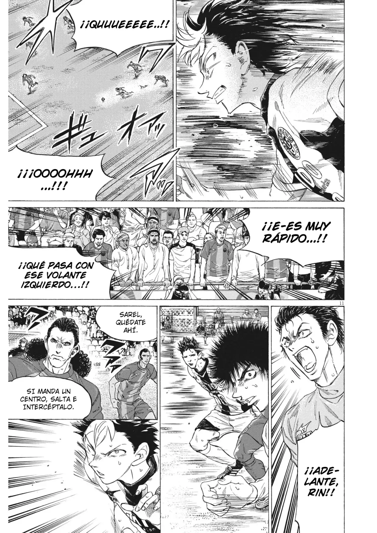 Ao ashi capítulo 352, página 12
