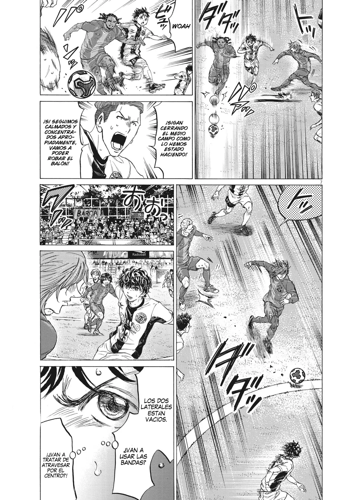 Ao ashi capítulo 353, página 8