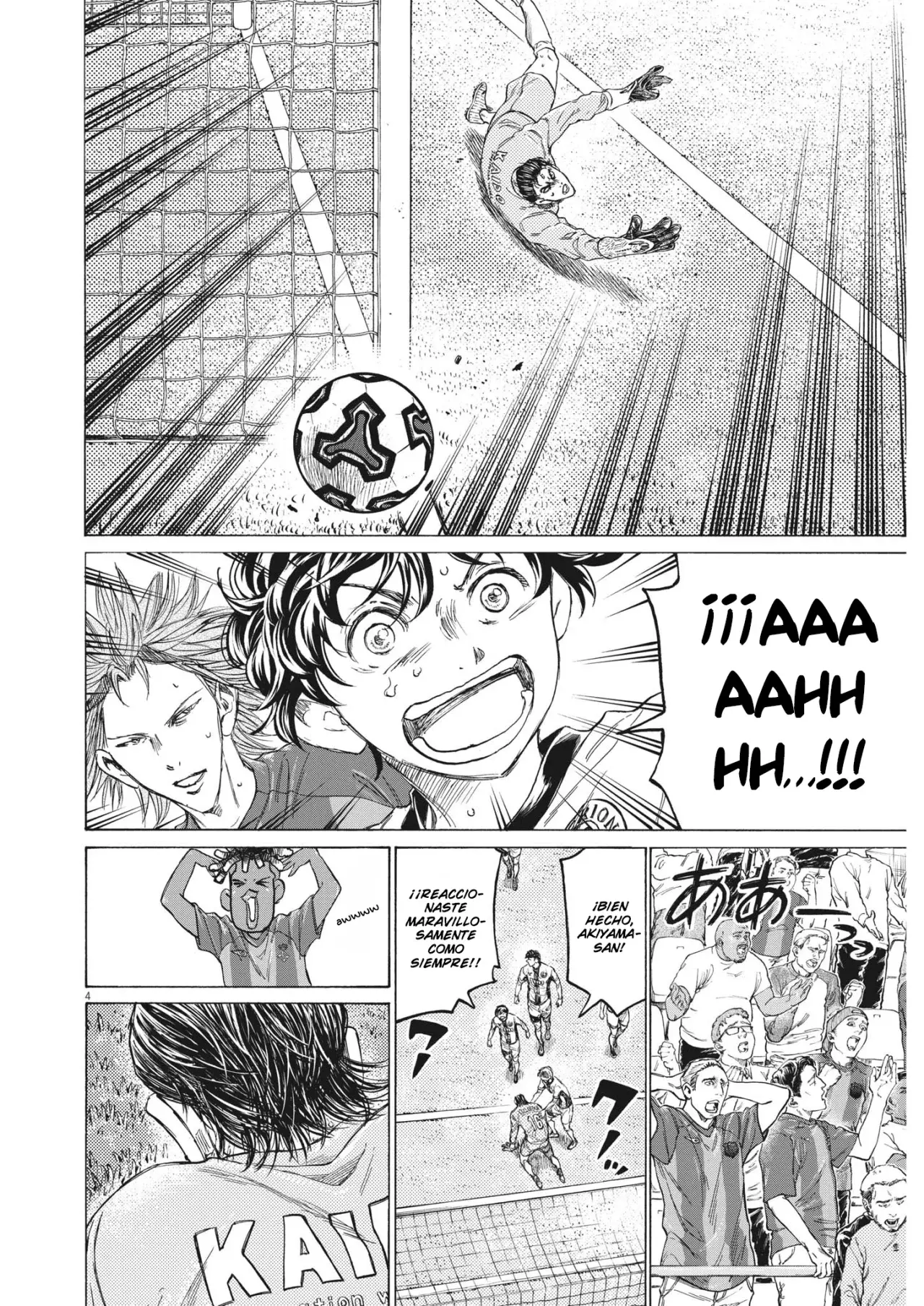 Ao ashi capítulo 354, página 5