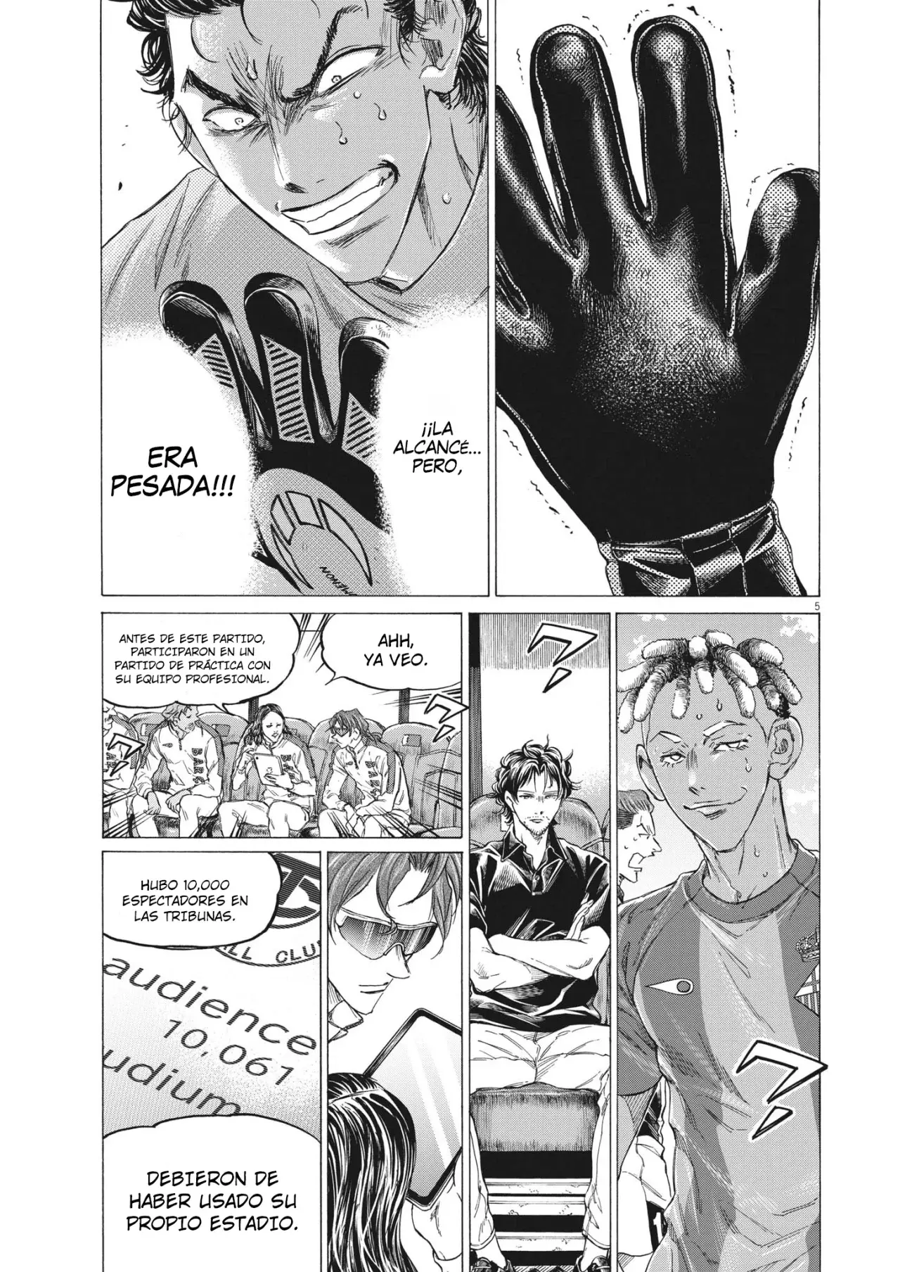 Ao ashi capítulo 354, página 6