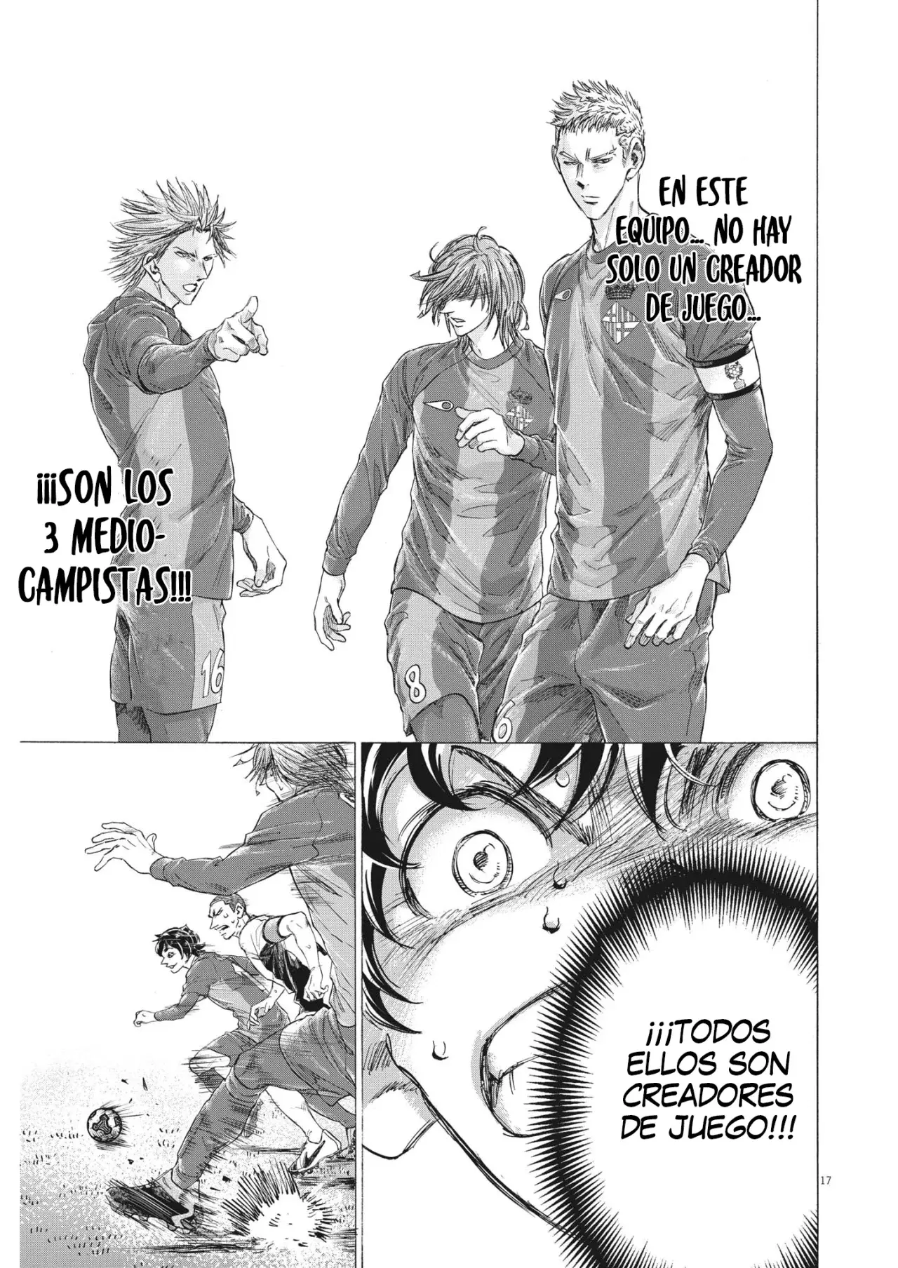 Ao ashi capítulo 354, página 18