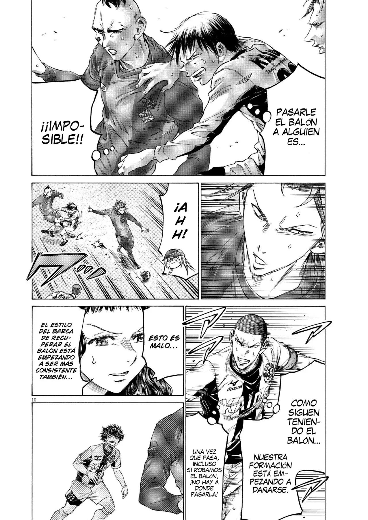 Ao ashi capítulo 355, página 11