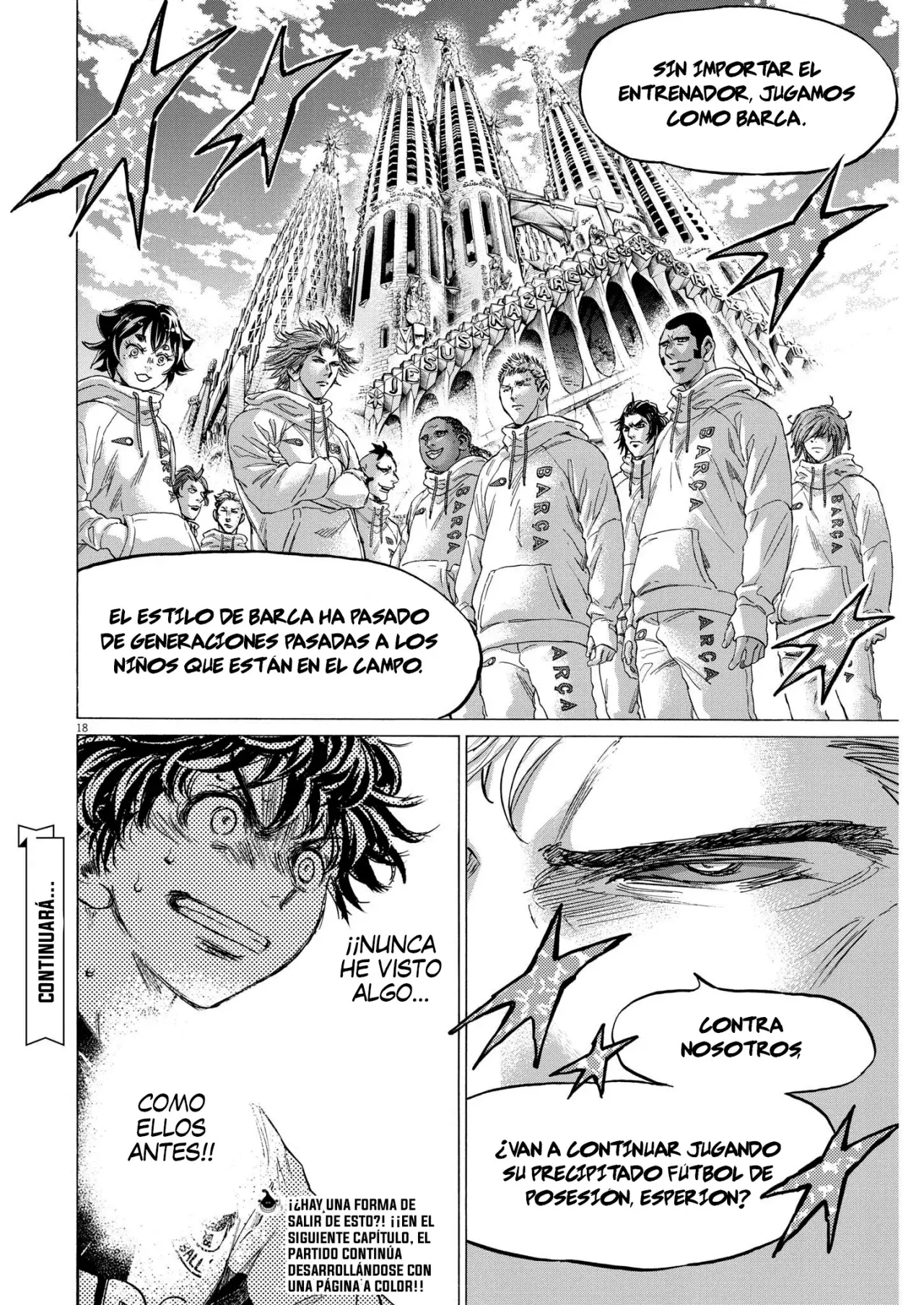 Ao ashi capítulo 355, página 19