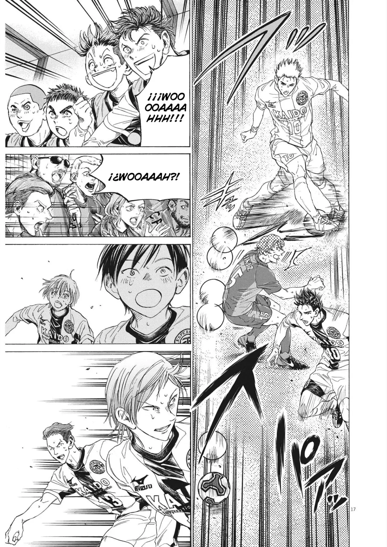 Ao ashi capítulo 356, página 17