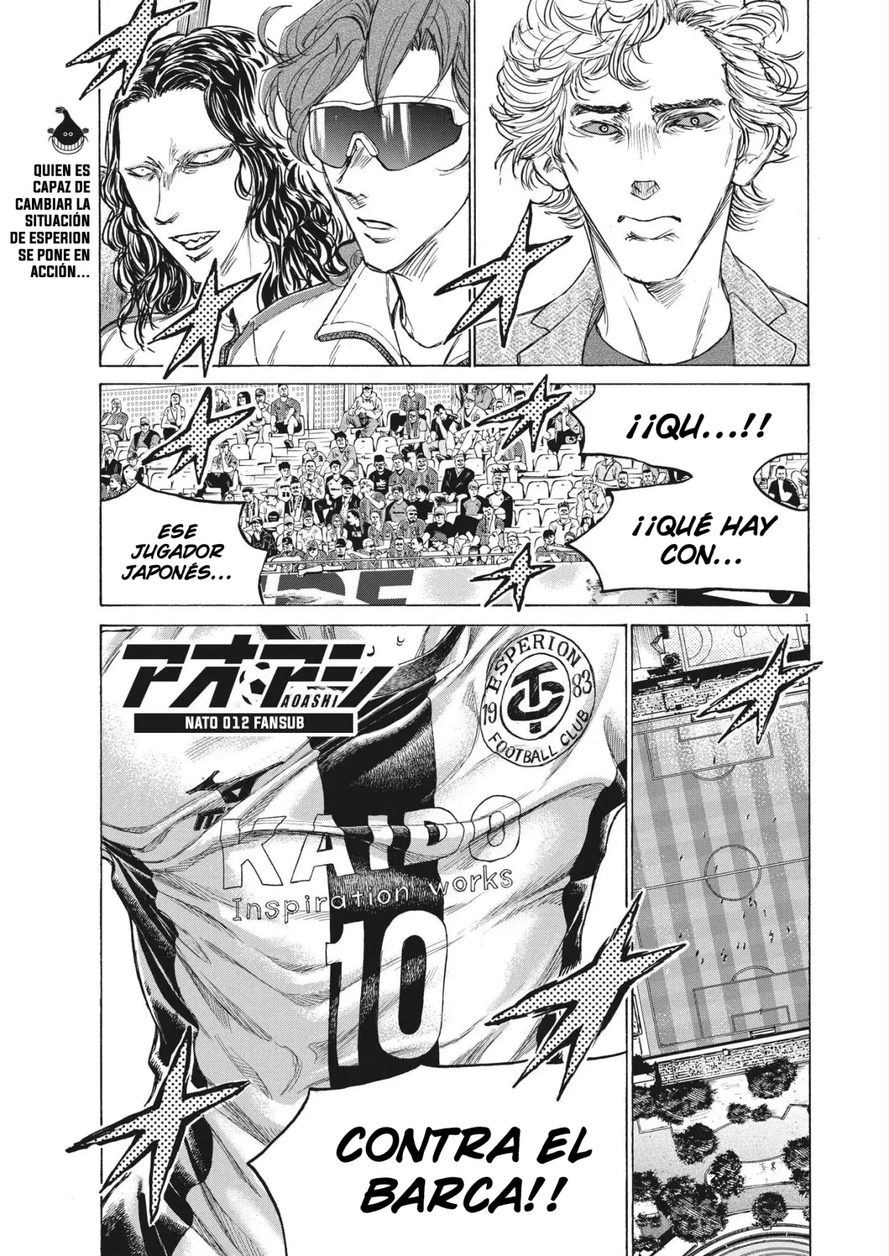 Ao ashi capítulo 357, página 2