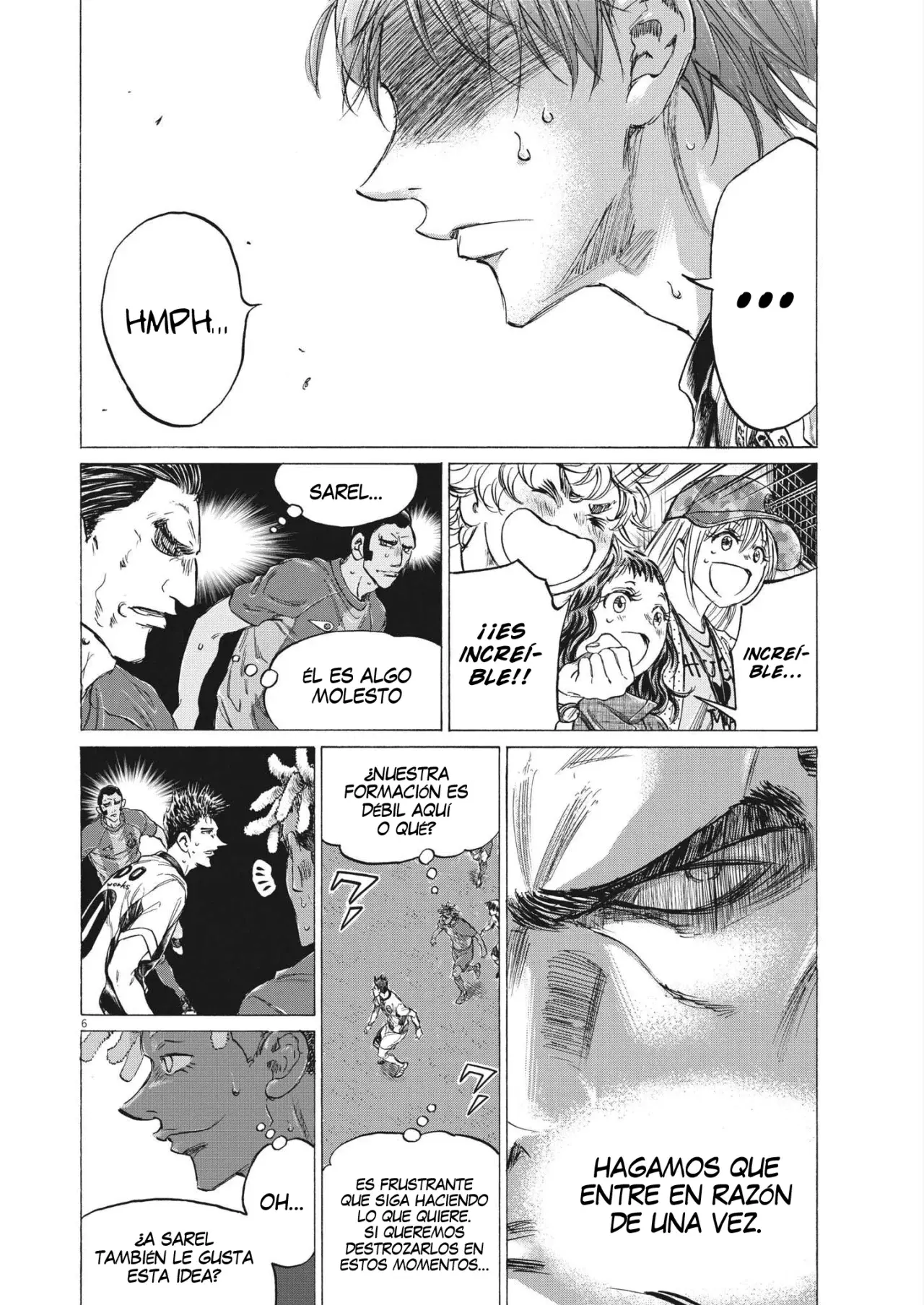 Ao ashi capítulo 357, página 7