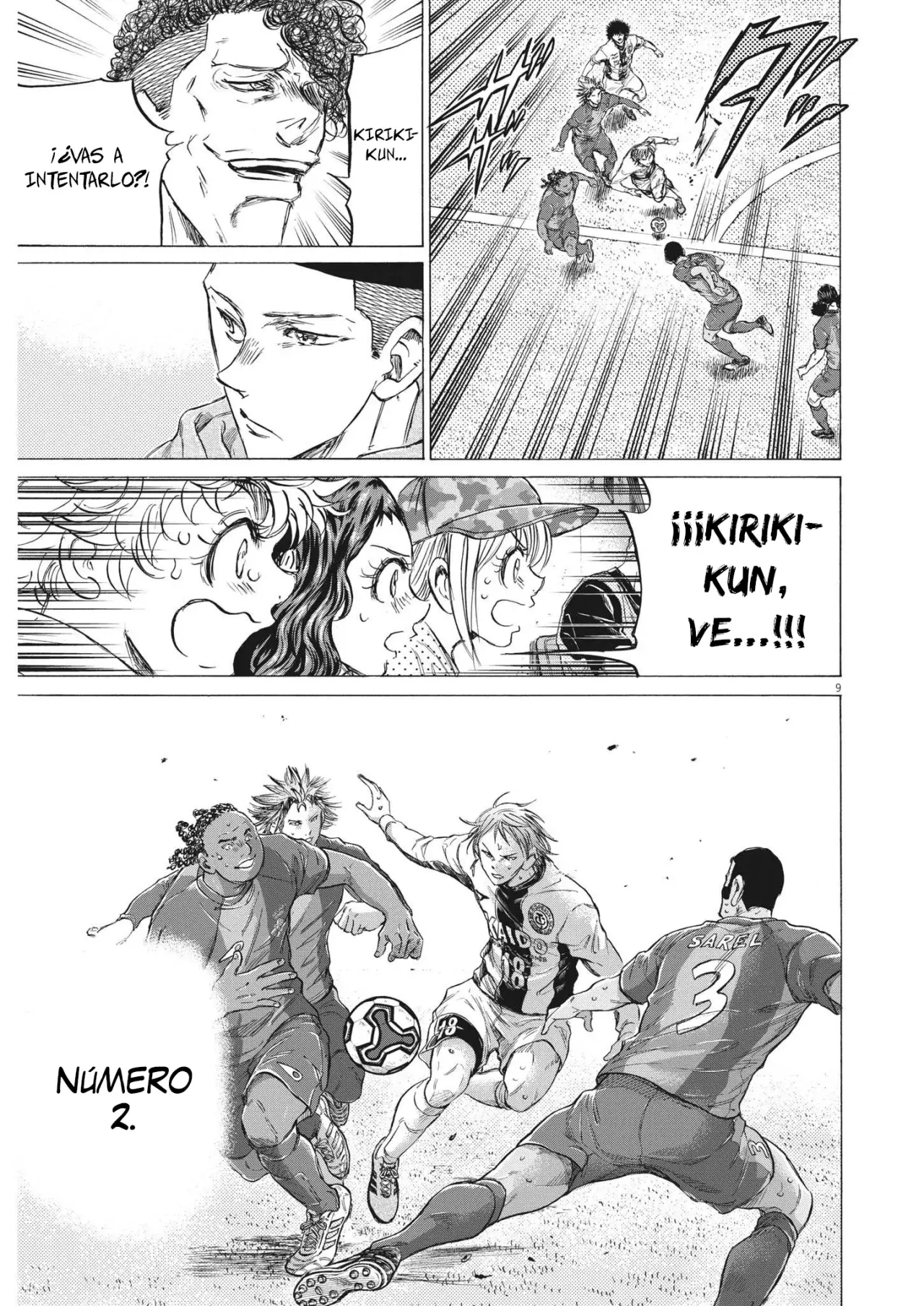 Ao ashi capítulo 359, página 10