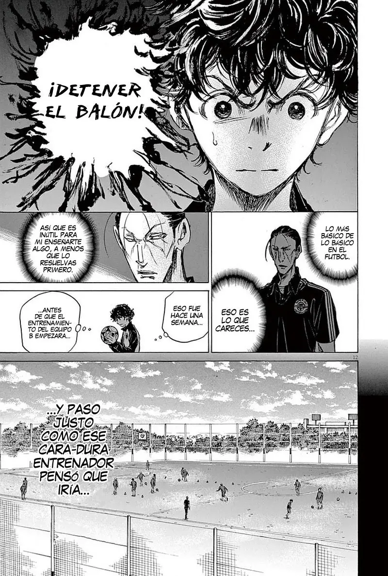 Ao ashi capítulo 36, página 12