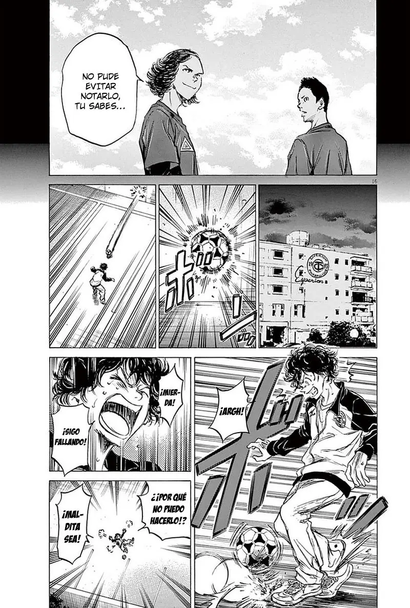 Ao ashi capítulo 36, página 16