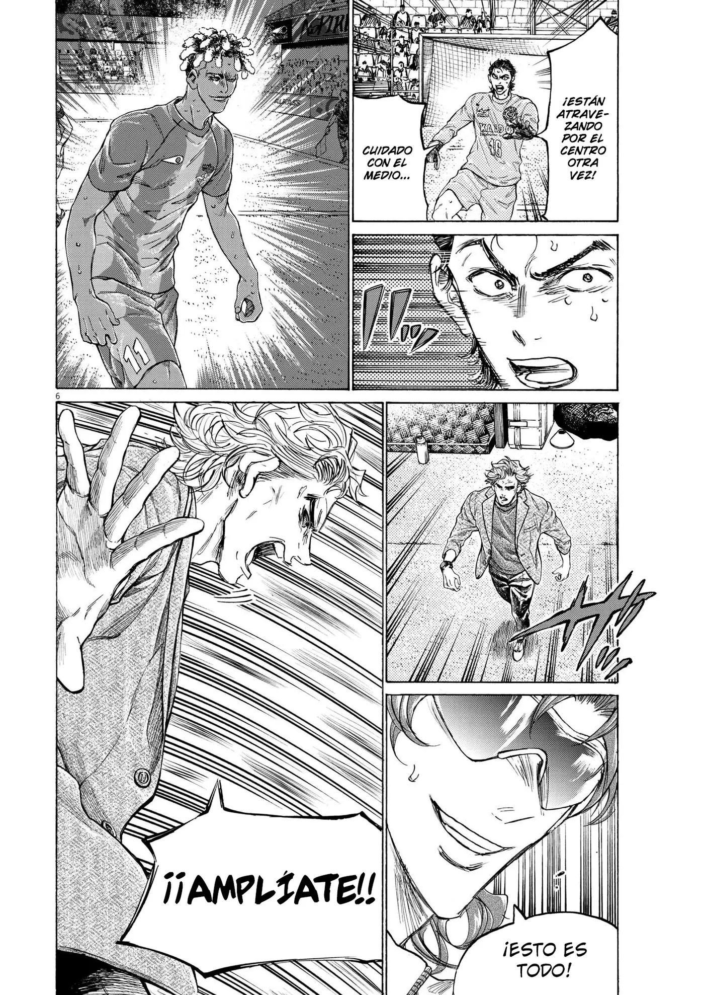 Ao ashi capítulo 361, página 7