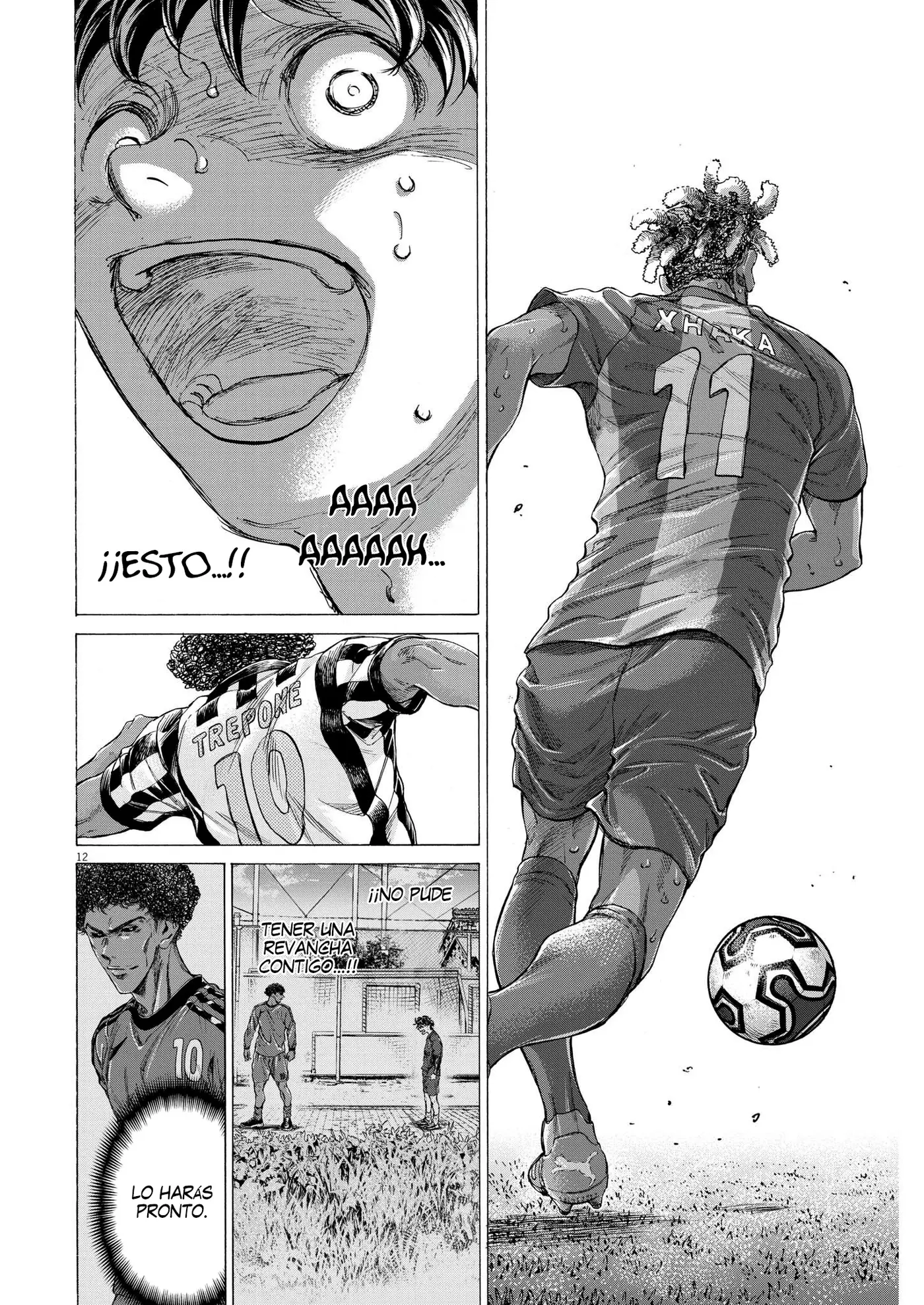 Ao ashi capítulo 361, página 13