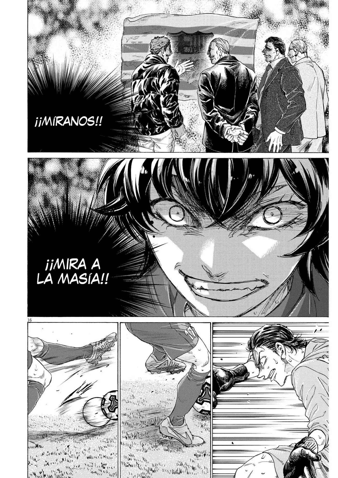 Ao ashi capítulo 361, página 17