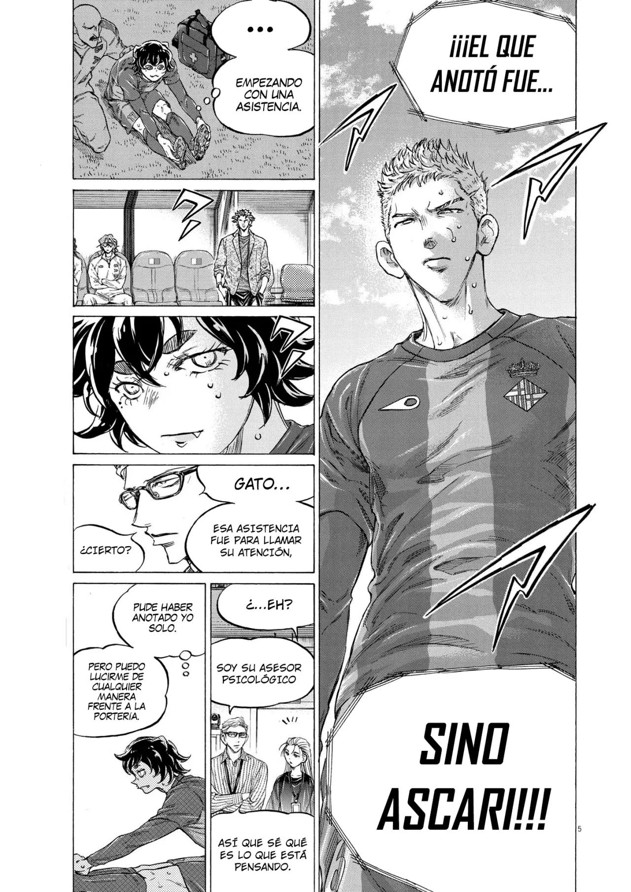 Ao ashi capítulo 362, página 6