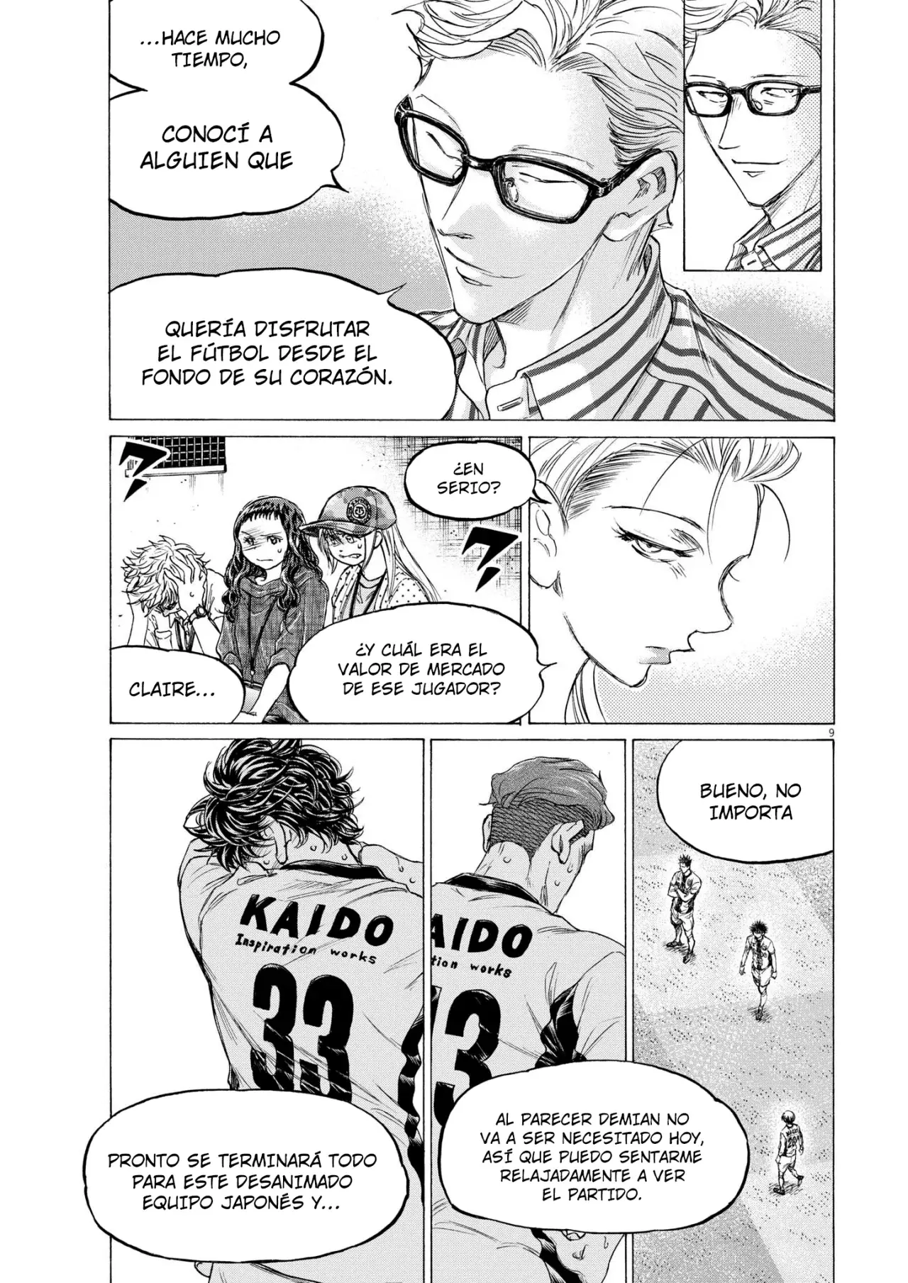 Ao ashi capítulo 362, página 10