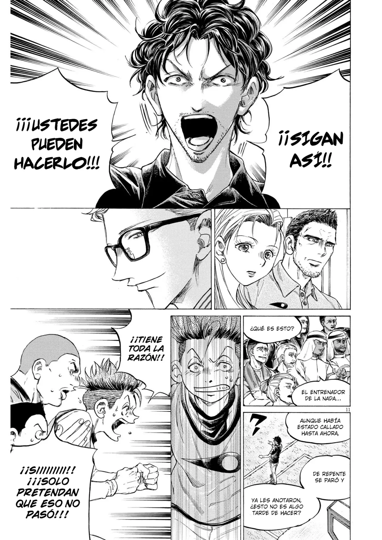 Ao ashi capítulo 362, página 12