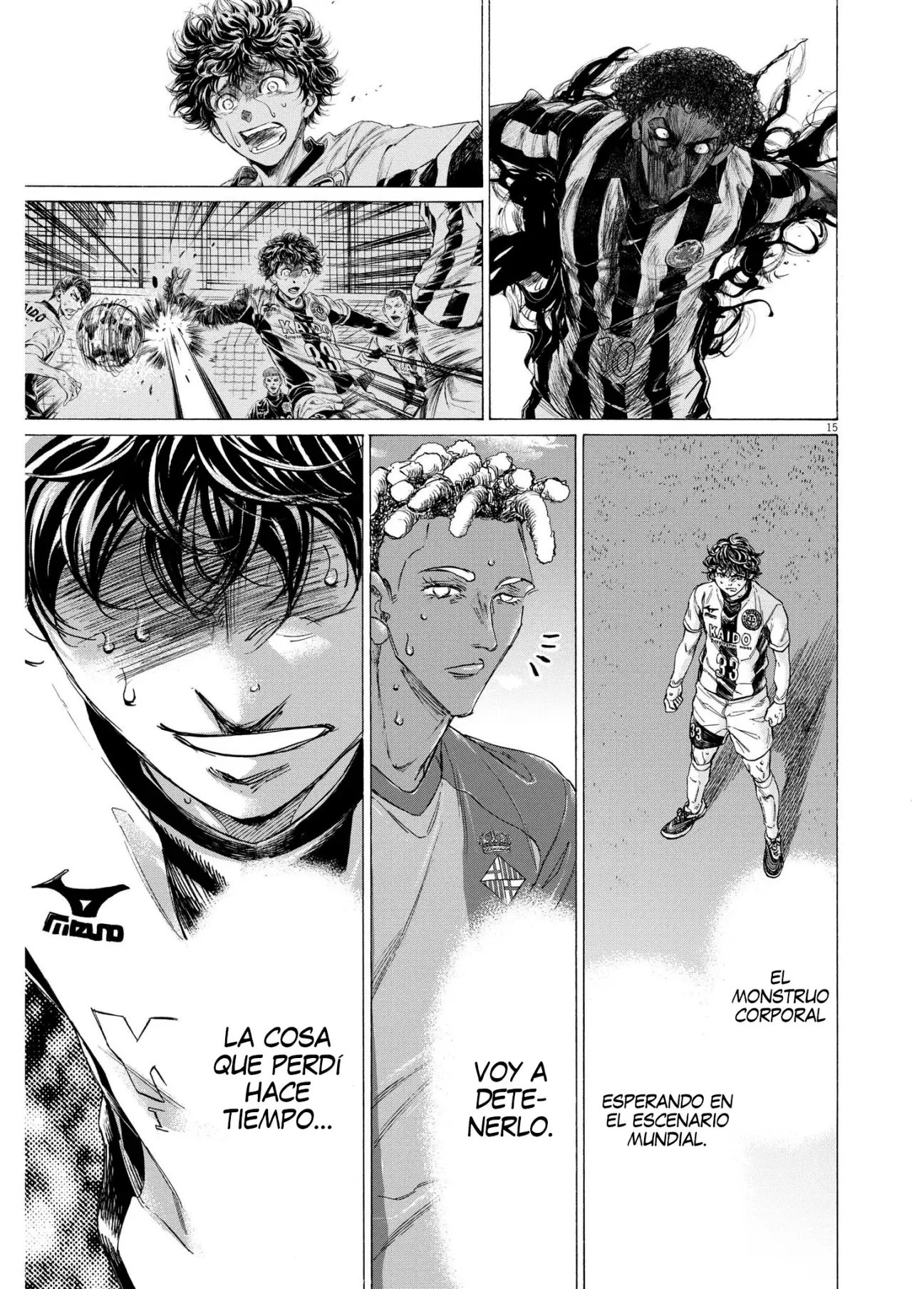 Ao ashi capítulo 362, página 16