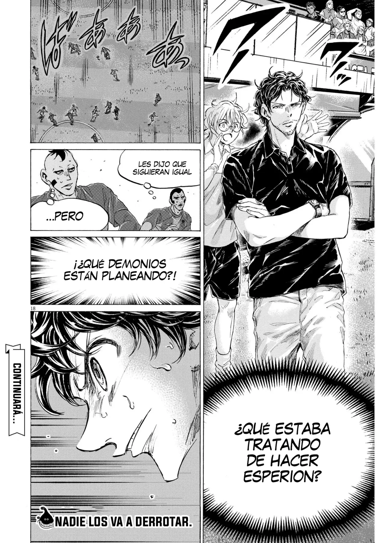 Ao ashi capítulo 362, página 19