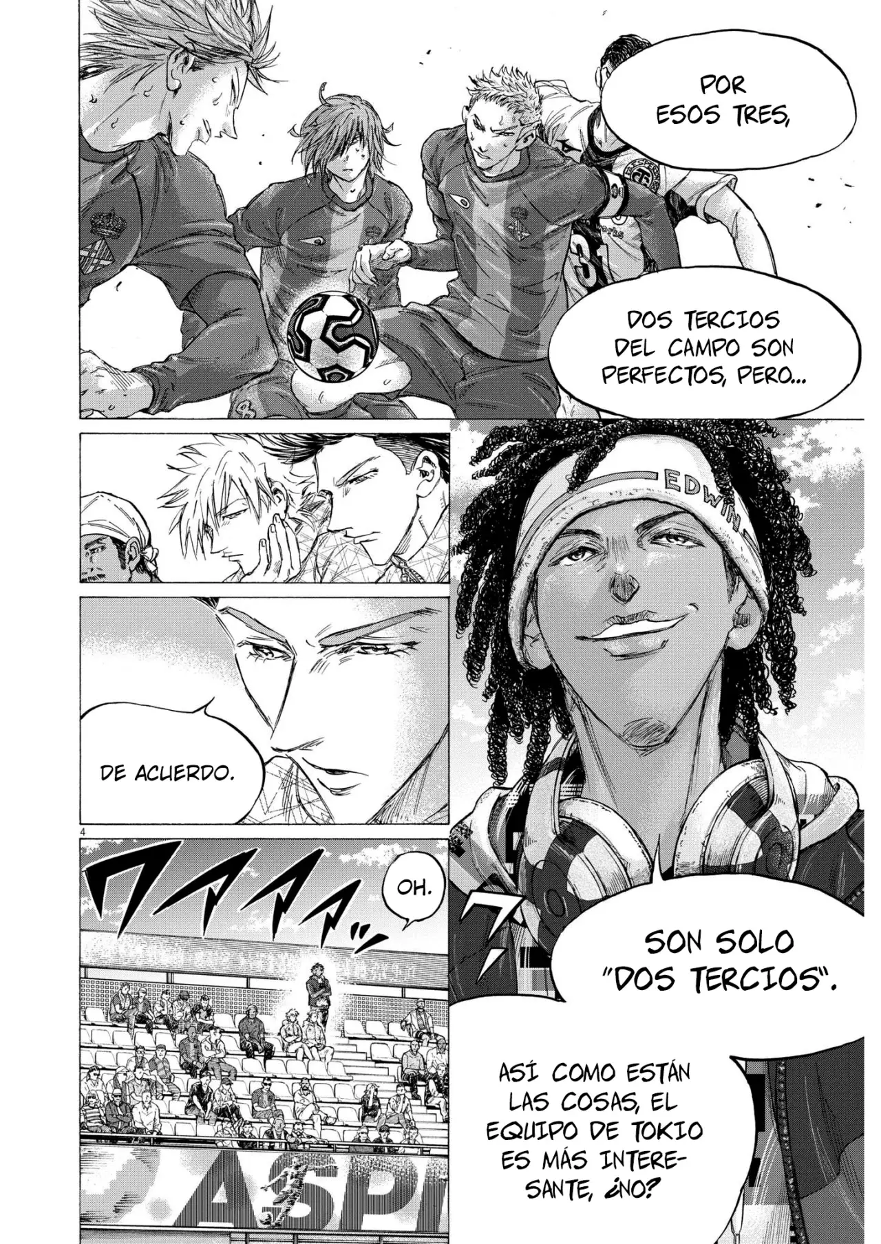 Ao ashi capítulo 363, página 5