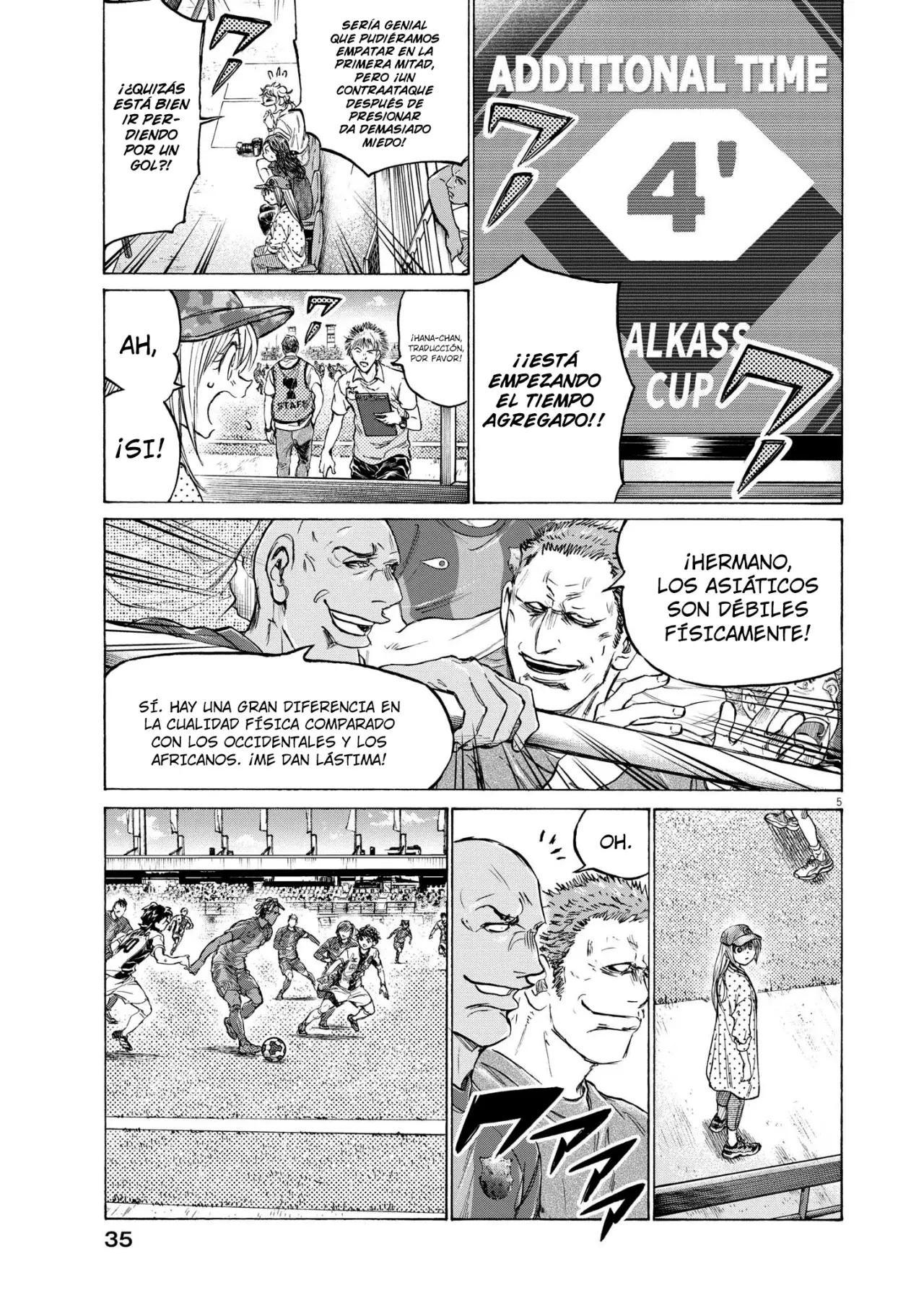 Ao ashi capítulo 364, página 6