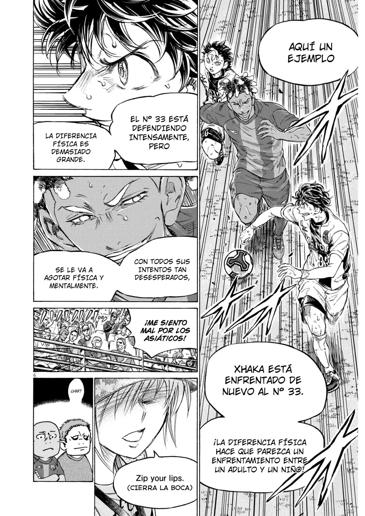 Ao ashi capítulo 364, página 7