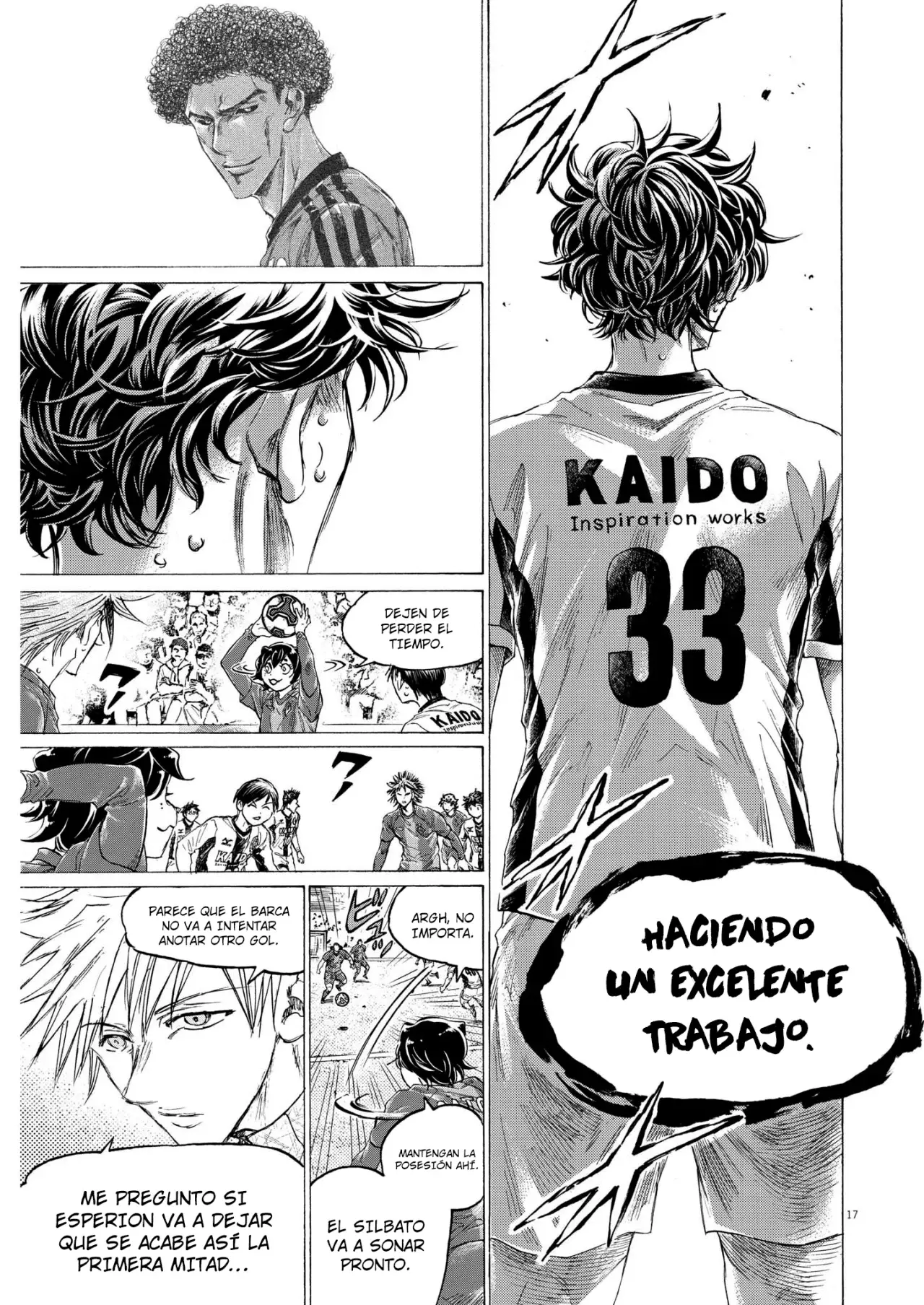 Ao ashi capítulo 364, página 17