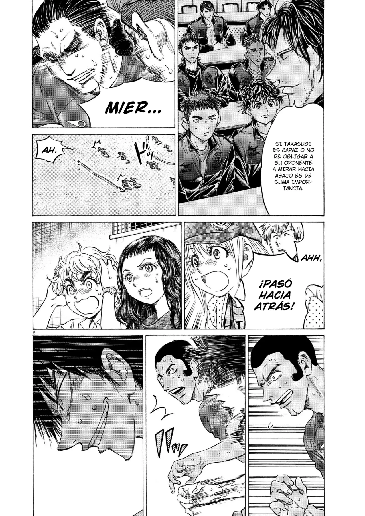 Ao ashi capítulo 365, página 7