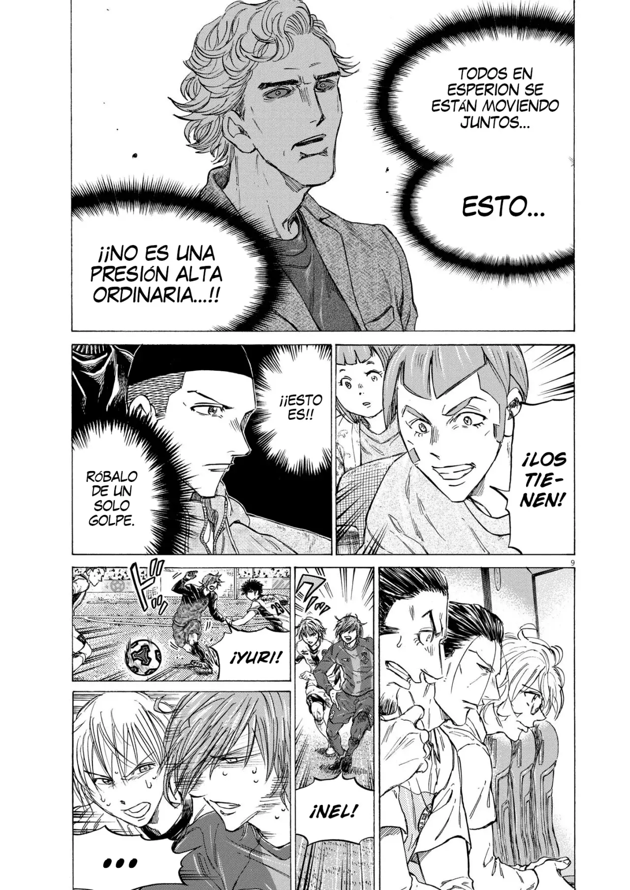 Ao ashi capítulo 365, página 10