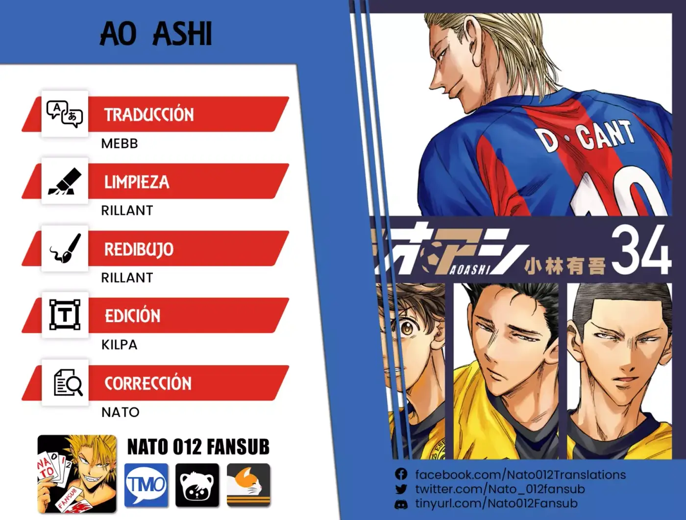 Ao ashi capítulo 366, página 1