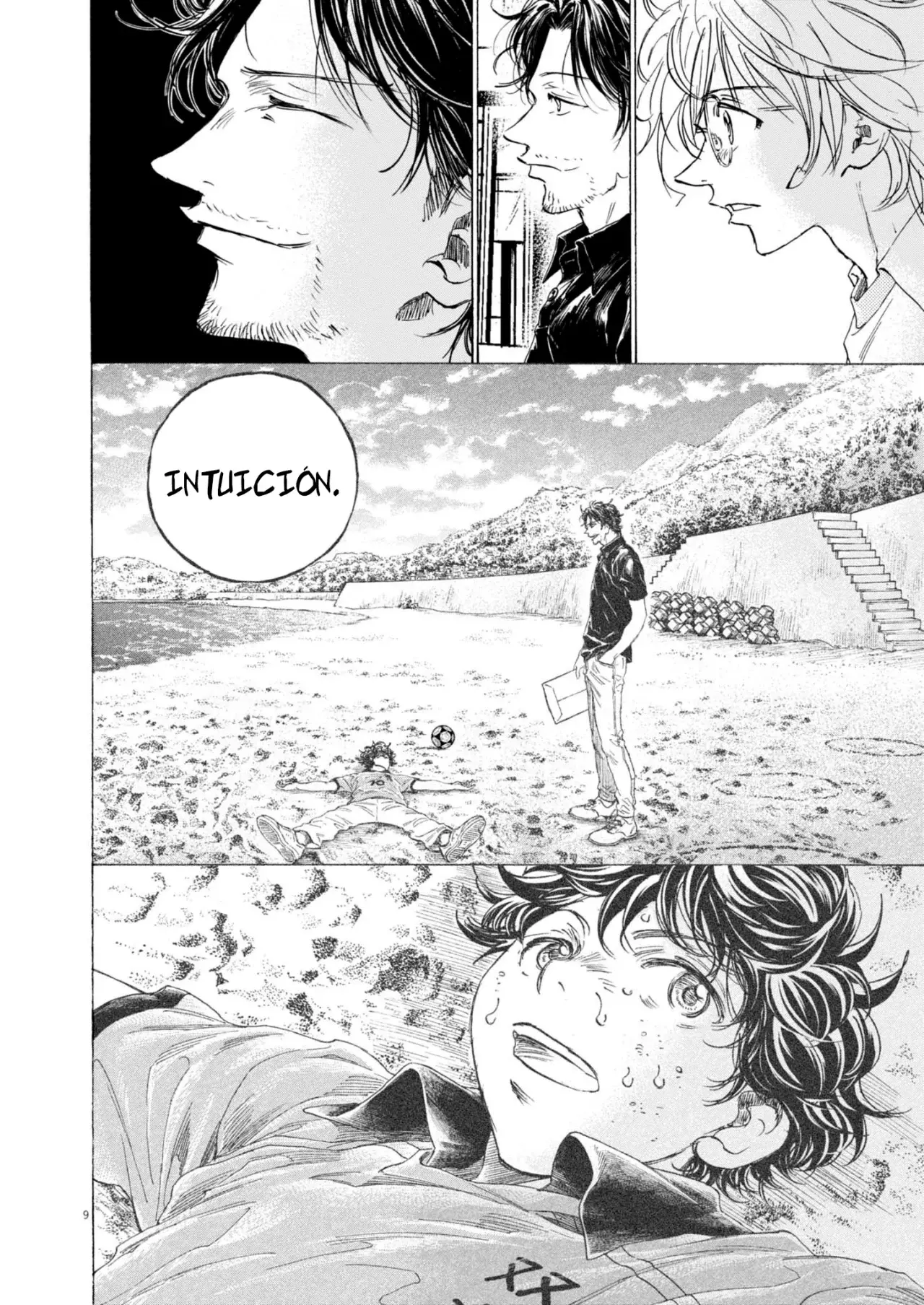 Ao ashi capítulo 366, página 10