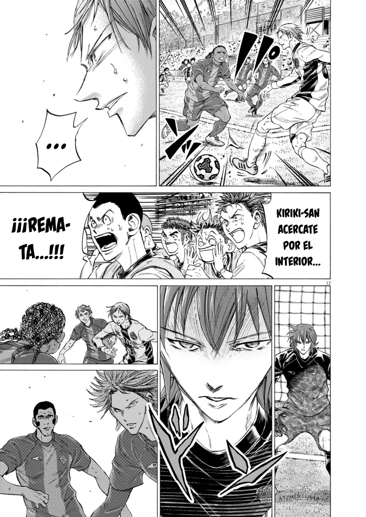 Ao ashi capítulo 366, página 13
