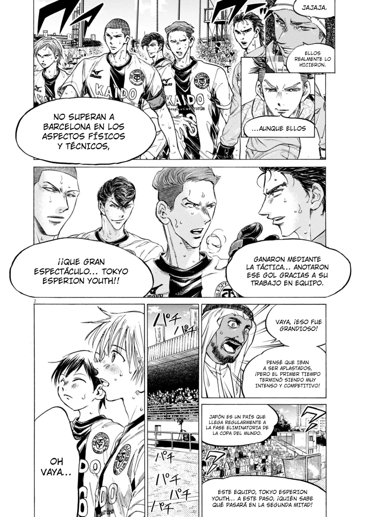 Ao ashi capítulo 368, página 4