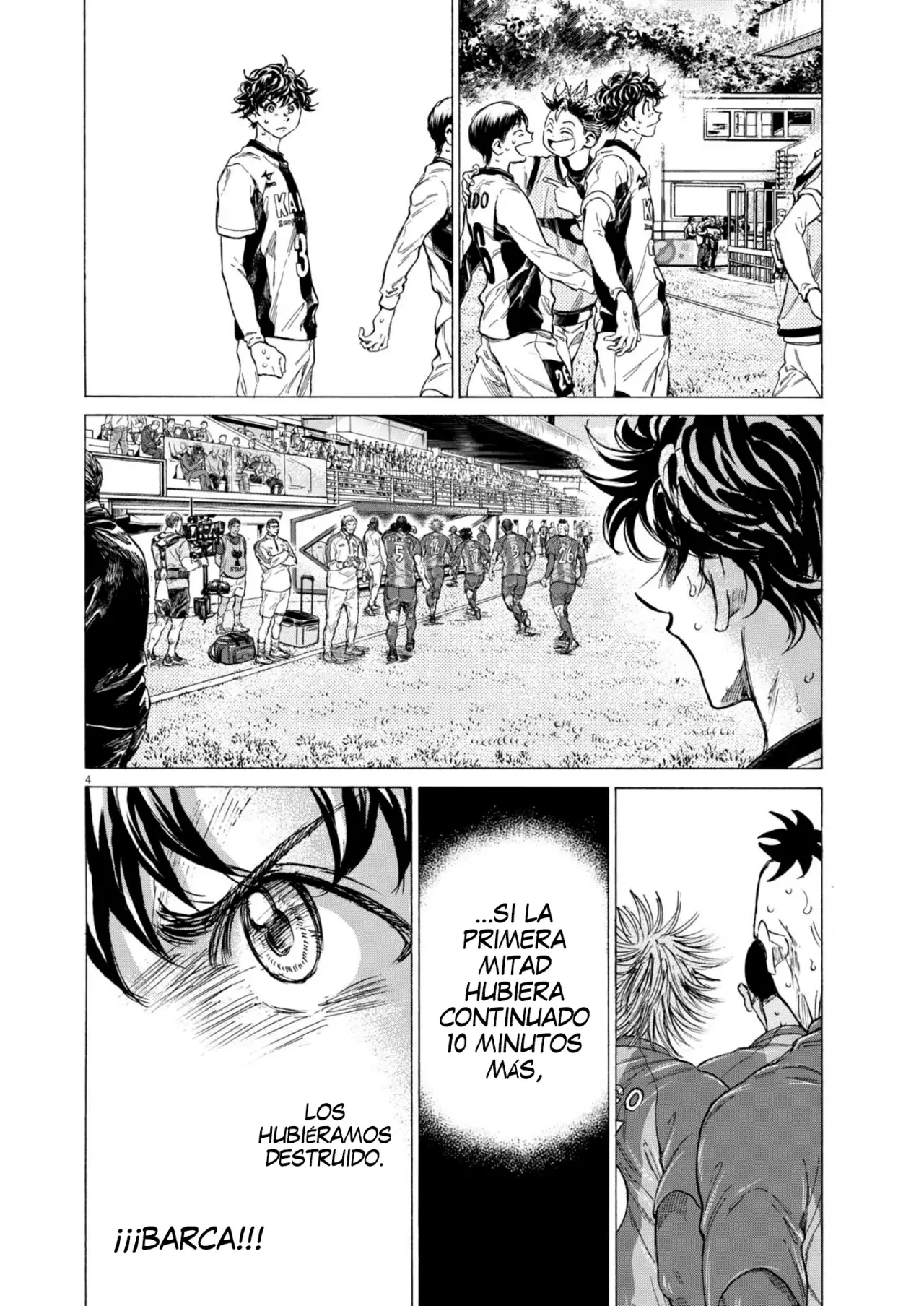 Ao ashi capítulo 368, página 6