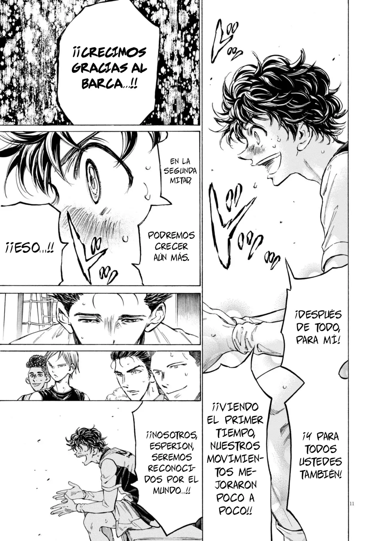 Ao ashi capítulo 368, página 13