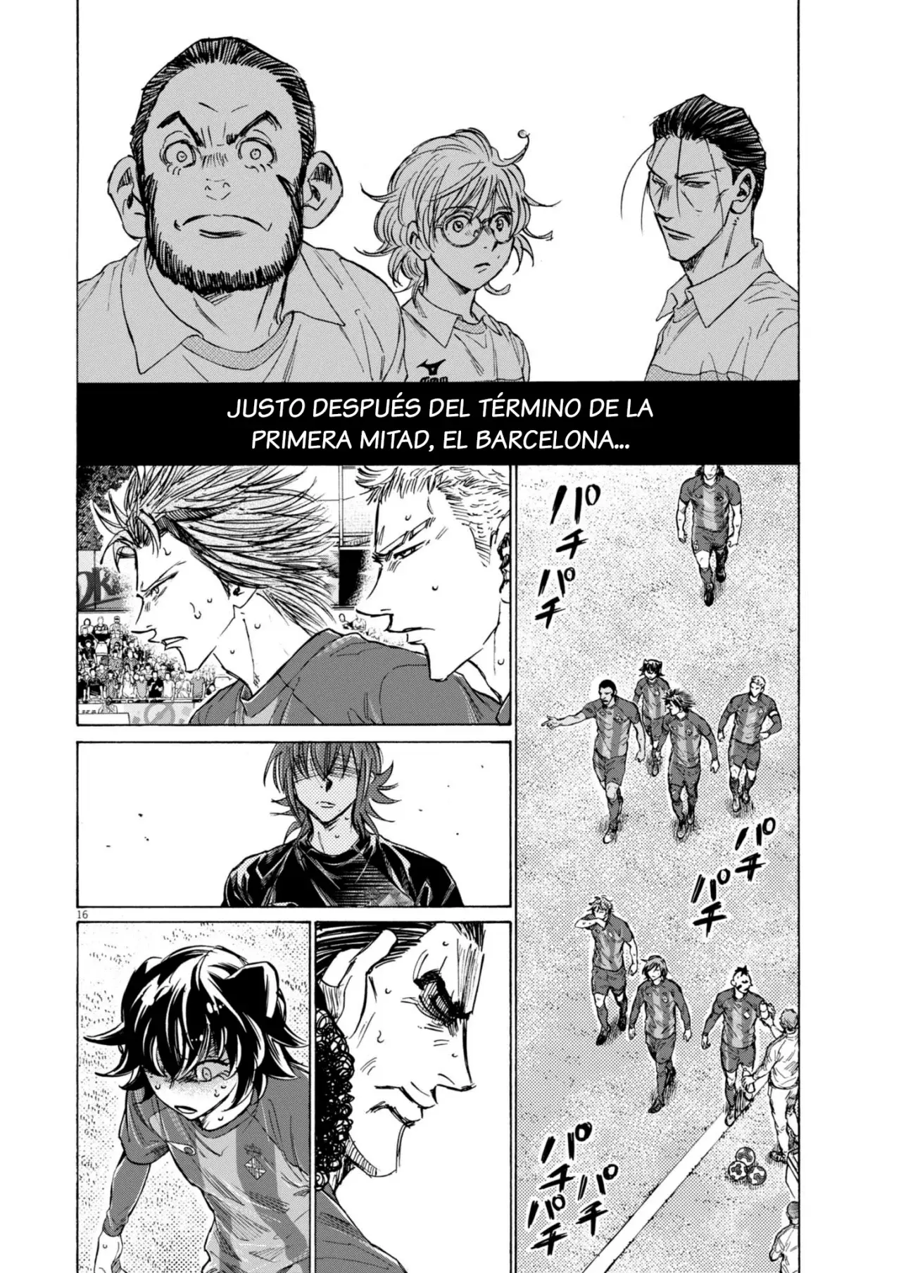 Ao ashi capítulo 368, página 18