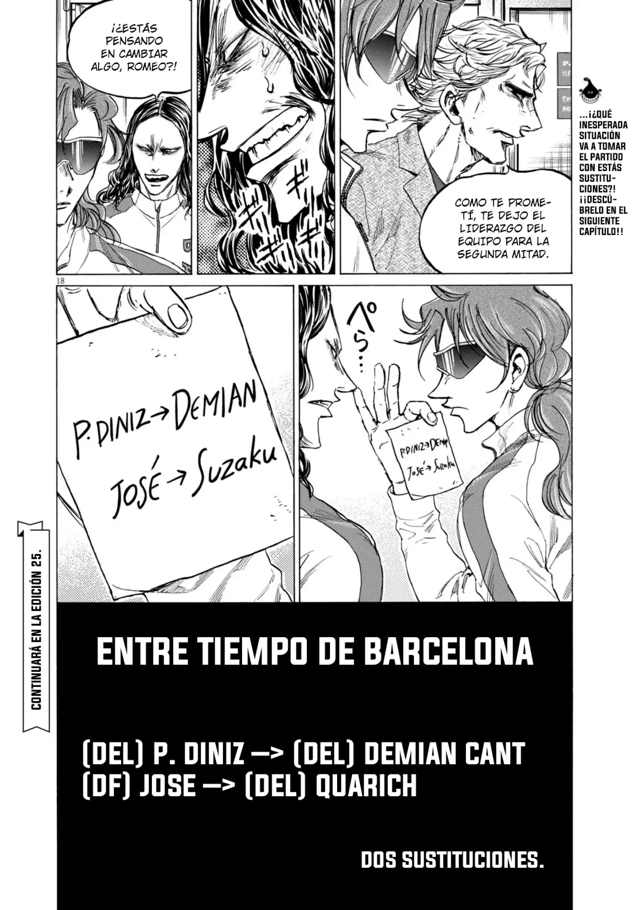 Ao ashi capítulo 368, página 20