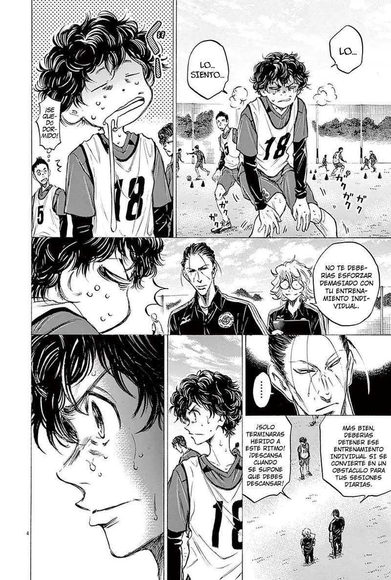 Ao ashi capítulo 37, página 5