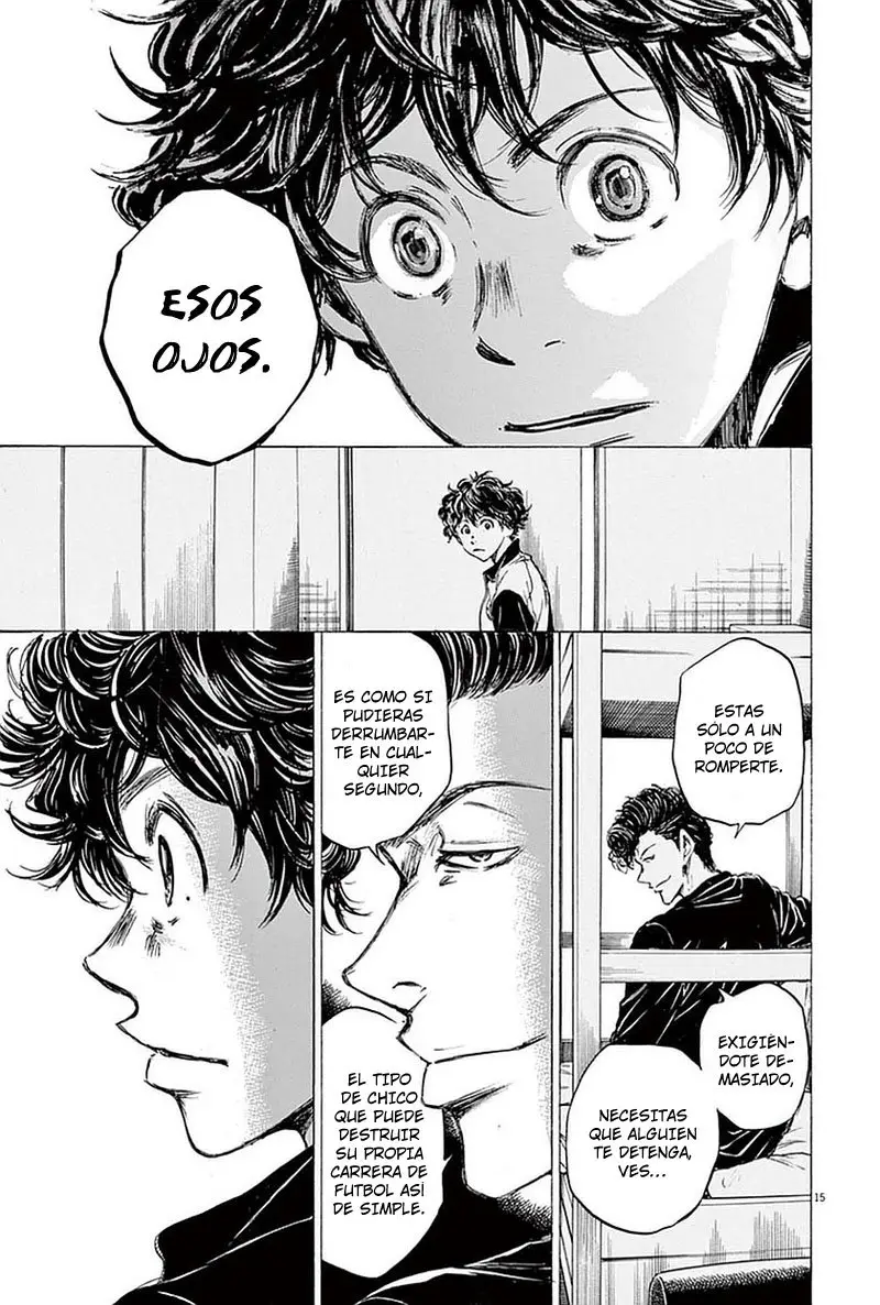Ao ashi capítulo 37, página 16